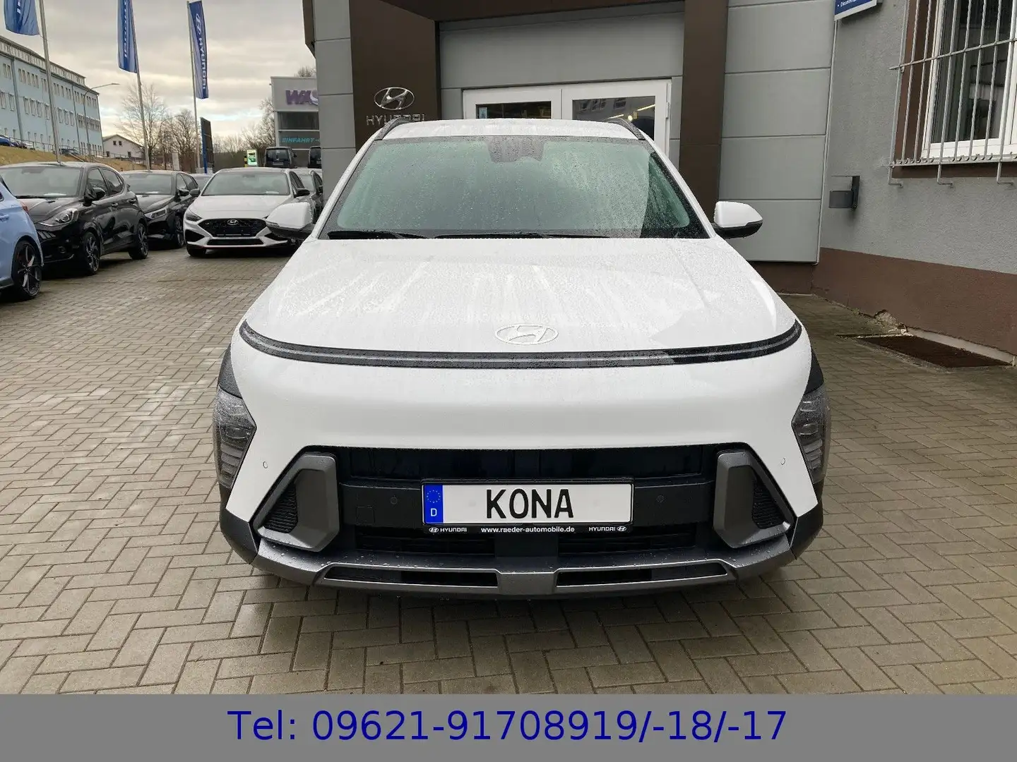 Hyundai KONA SX2 HEV 1.6 GDI HEV DCT  TREND Licht-Paket White - 2