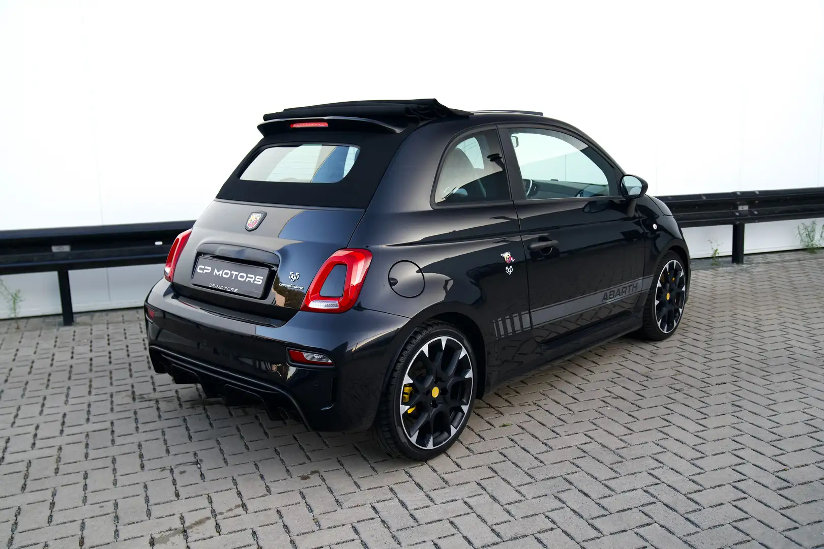 Abarth 595 Competizione CABRIO | SPORTUITLAAT | HISTORIEK | BEATS | TOP !! Zwart - 2