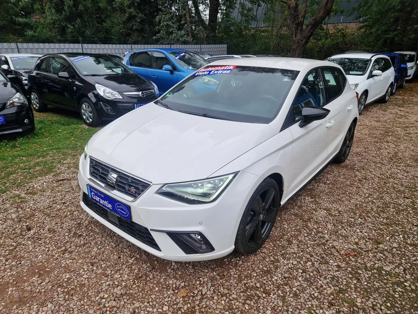 SEAT Ibiza FR AUTOMATIK 51Tkm LED Navi Kamera Sitzhzg 1H Blanc - 1