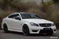 Mercedes-Benz C 63 AMG MERCEDES C63 AMG PACK PERFORMANCE 487ch COUPÉ W204 BVA Wit - thumbnail 6