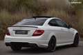 Mercedes-Benz C 63 AMG MERCEDES C63 AMG PACK PERFORMANCE 487ch COUPÉ W204 BVA Wit - thumbnail 2
