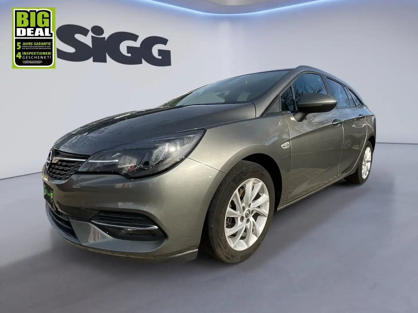 Opel Astra K ST 1.5 D Edition Klimaautomatik PDC Gris - 2