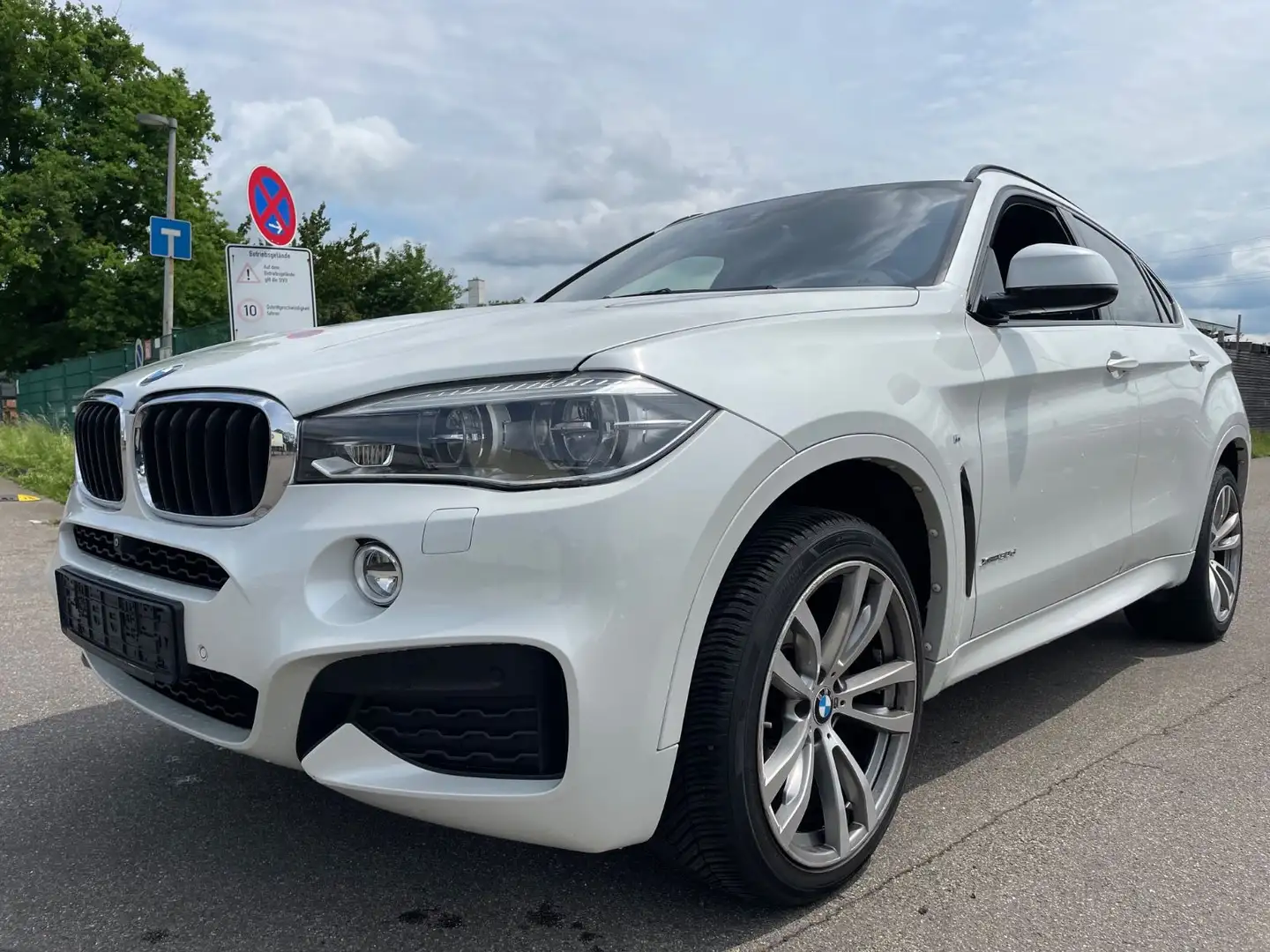 BMW X6 Baureihe X6 xDrive 30 d  Sport-Paket M / M-Te Blanc - 1