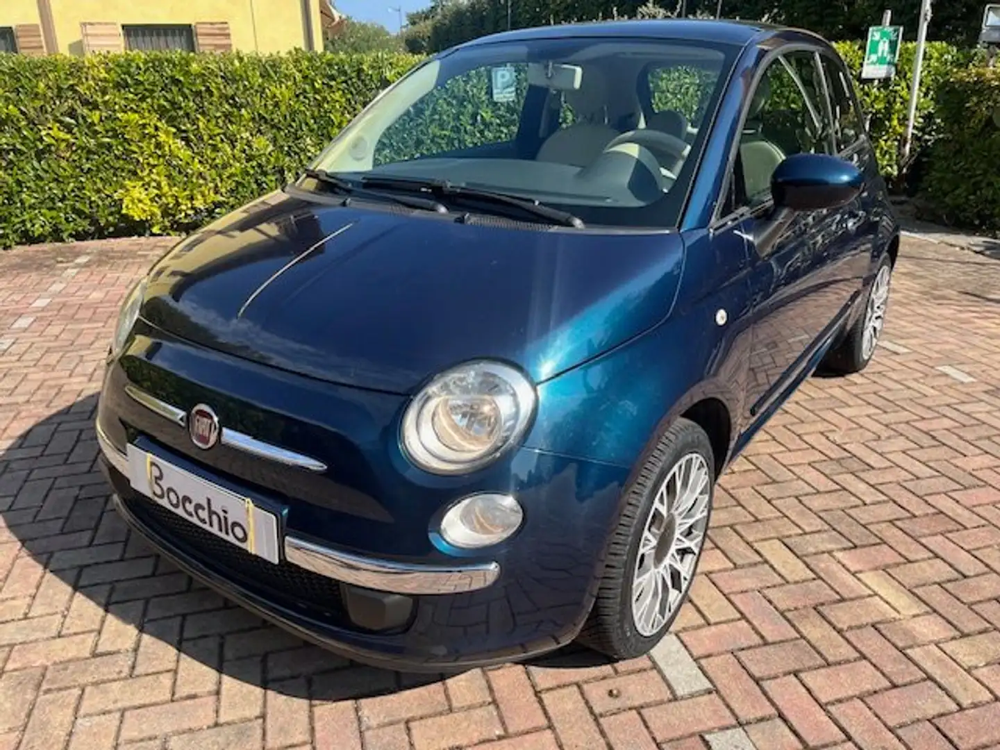 Fiat 500 1.2 Lounge 69cv my14 Verde - 1
