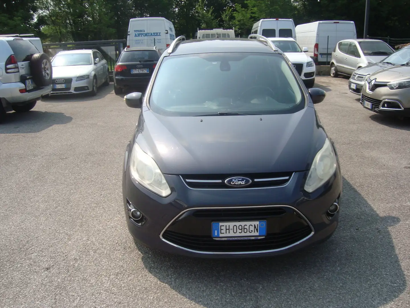 Ford C-Max C-Max7 1.6 tdci Titanium 115cv 7 Posti Grijs - 2