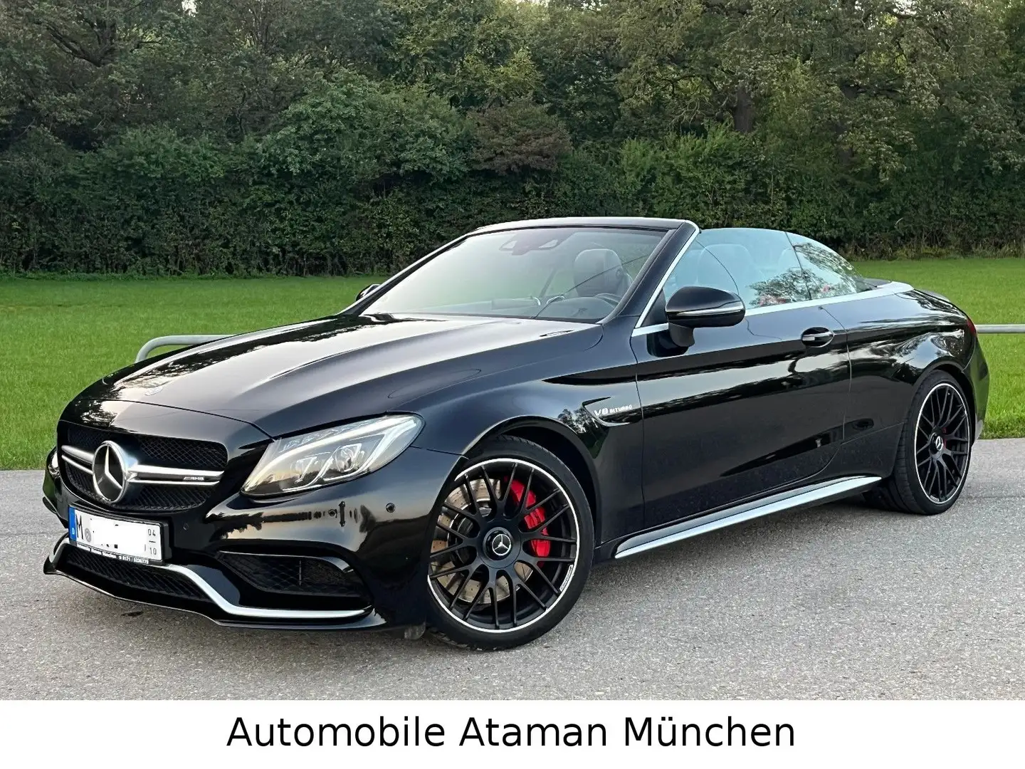 Mercedes-Benz C 63 AMG C 63 S AMG Cabrio Performance Abgas, HUD, 20Zoll Fekete - 1