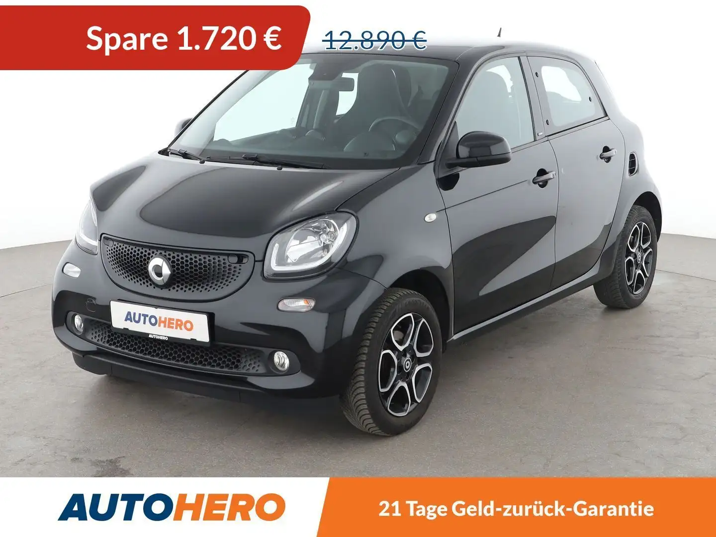 smart forFour 1.0 Basis Prime*TEMPO*PDC*ShZ*LIM*KLIMA* Schwarz - 1