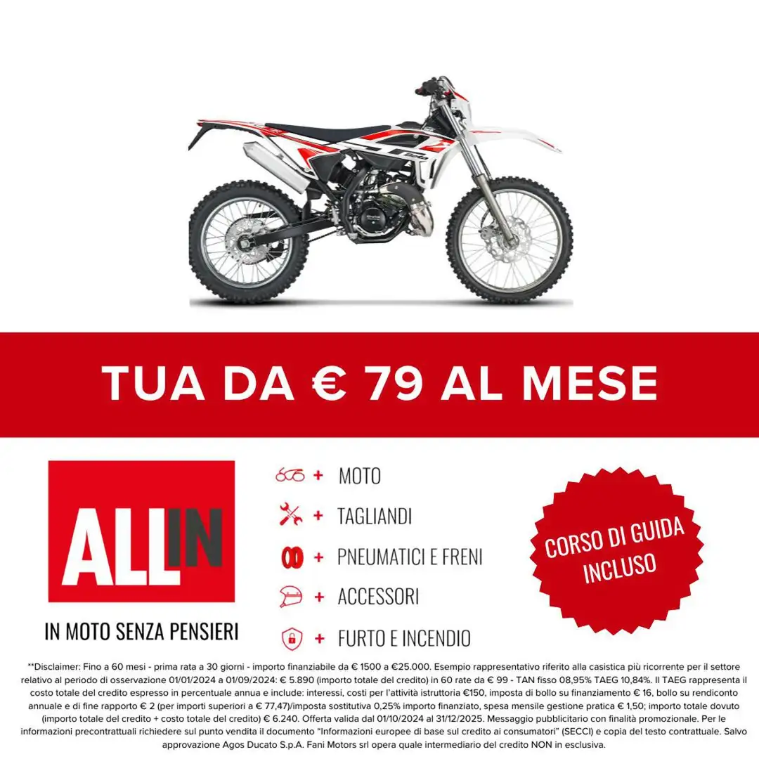 Beta RR 50 ENDURO 2T Blanco - 2