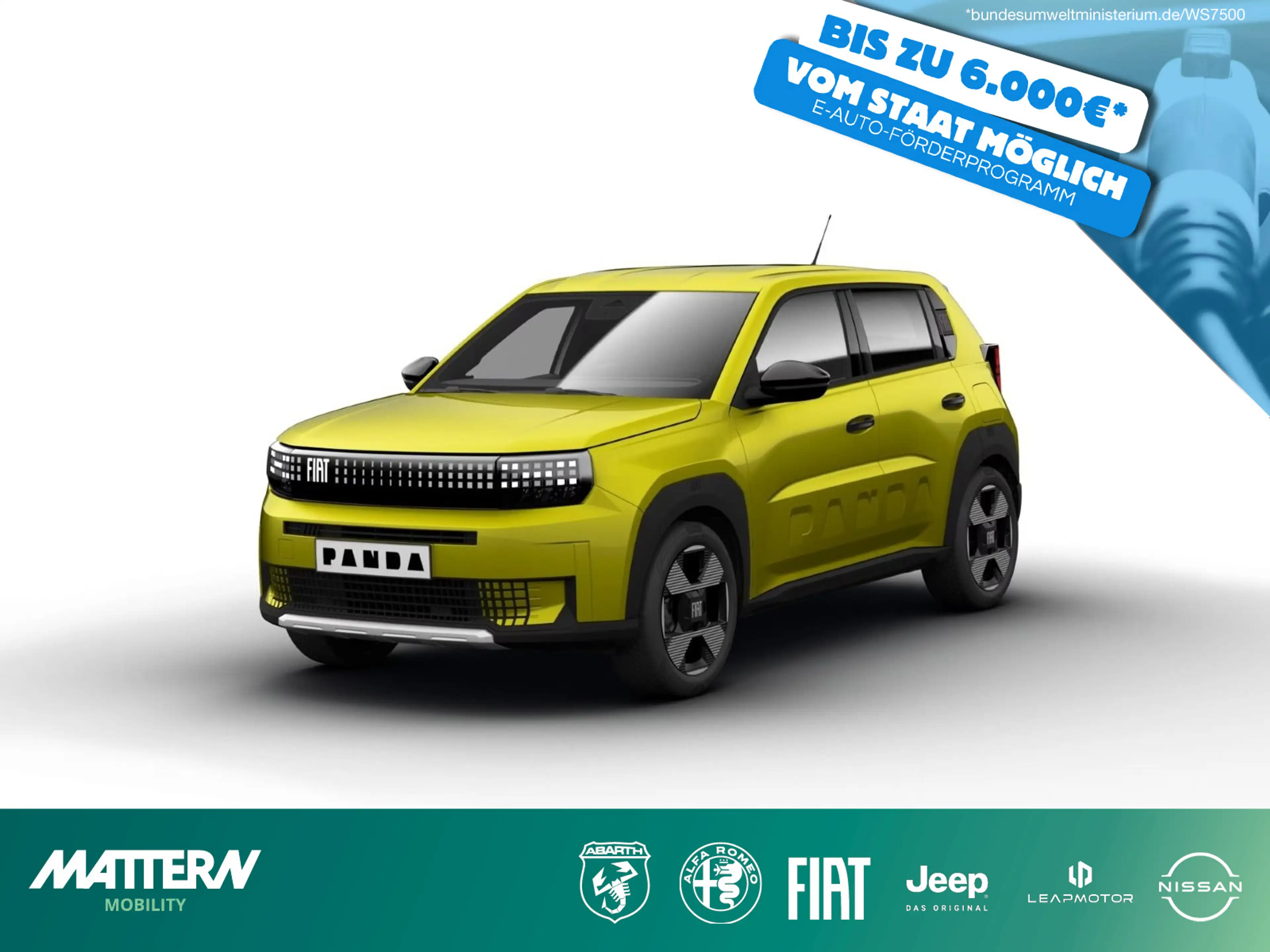 Fiat Grande Panda Elektro 83 kW La Prima/SHZ/LHZ/FSHZ