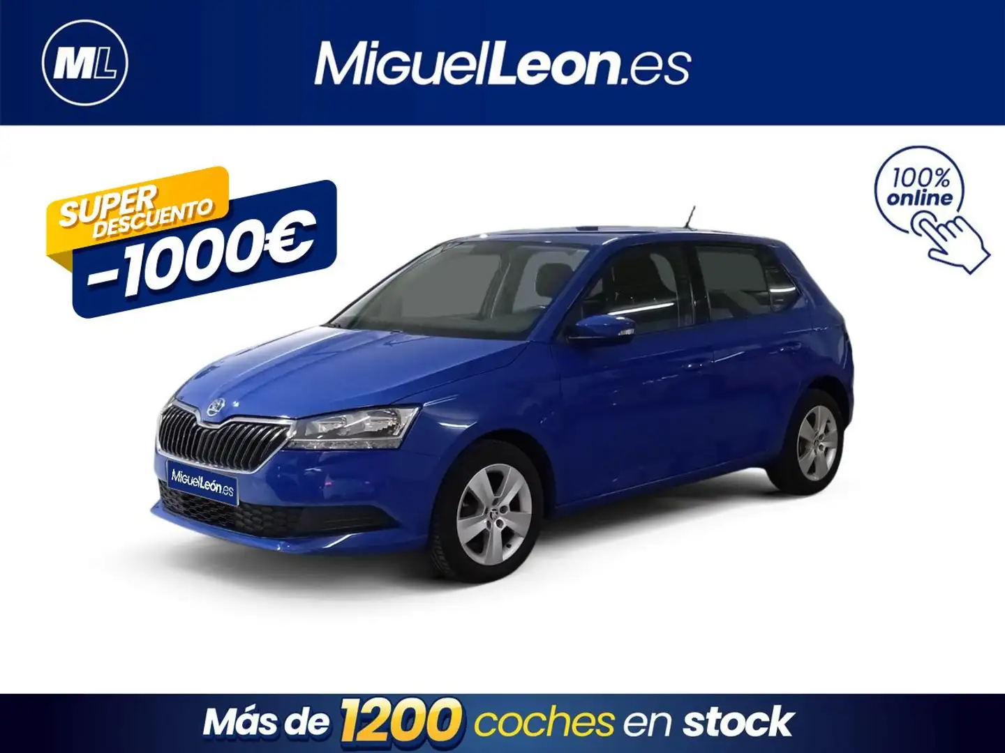 Skoda Fabia 1.0 TSI Ambition 70kW Azul - 1
