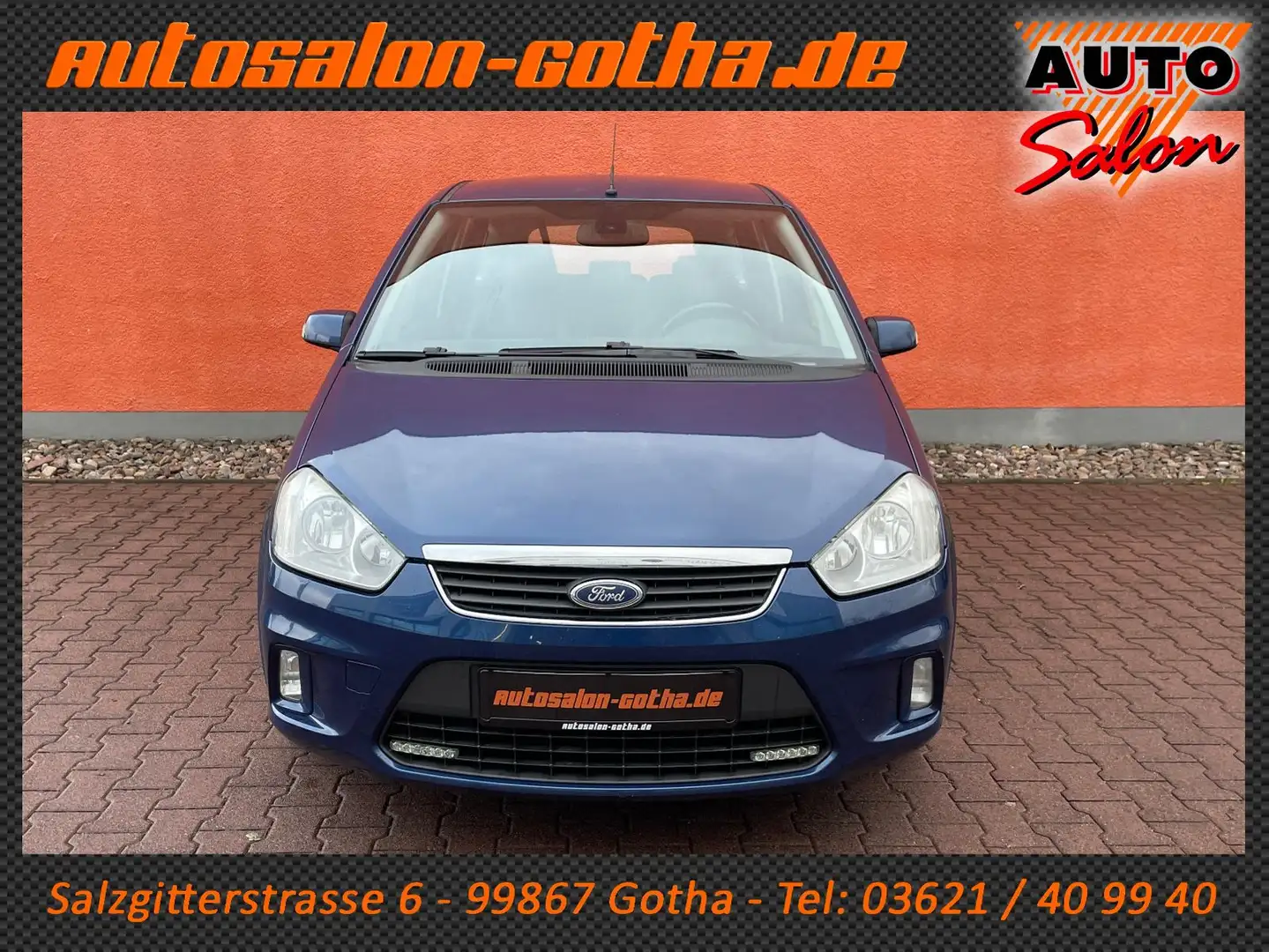 Ford C-Max 2.0 Titanium LEDER+NAVI SHZ PDC AHK KLIMA Blau - 2