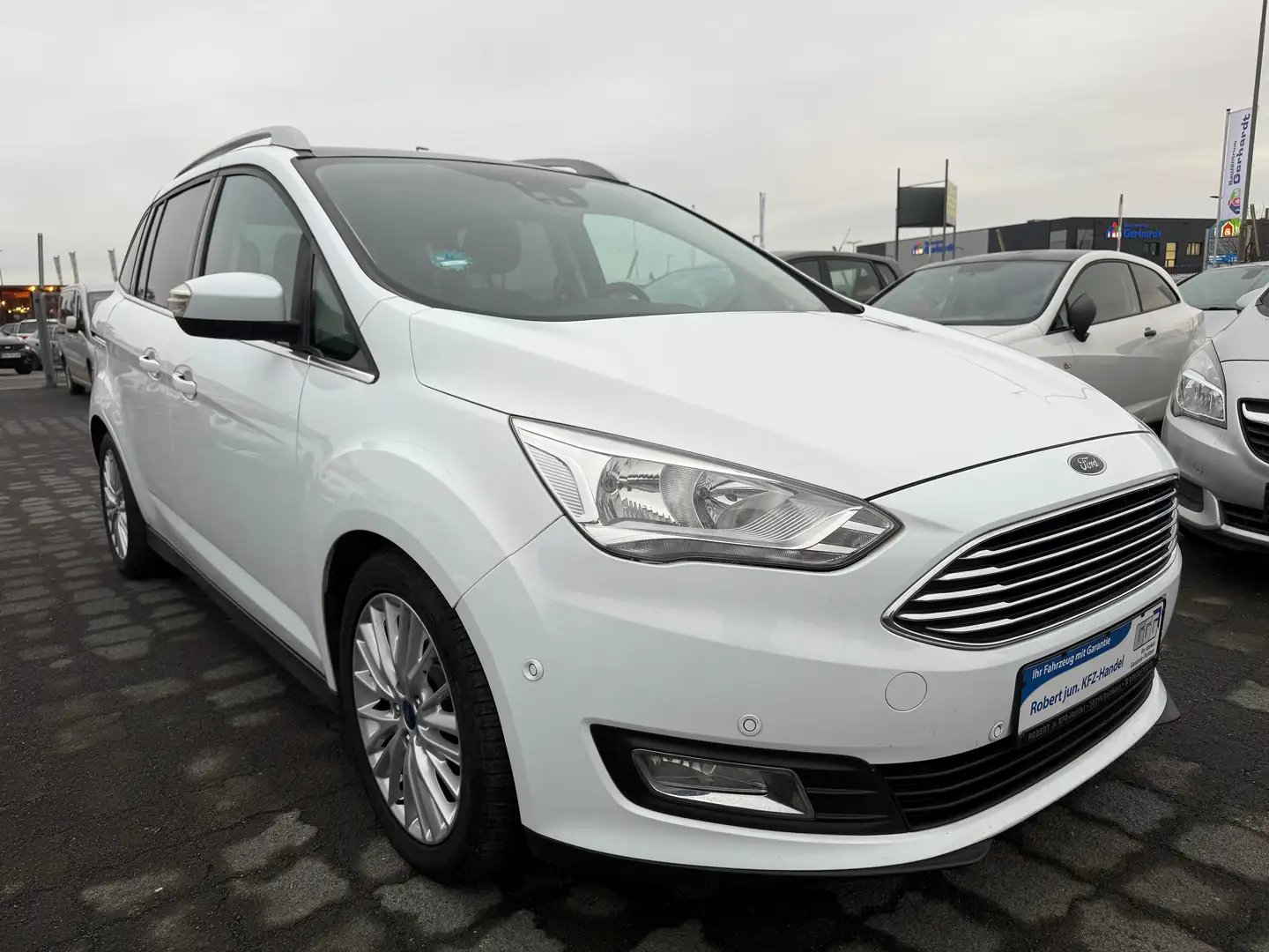 Ford Grand C-Max Titanium Automatik 7 Sitzer Blanco - 1