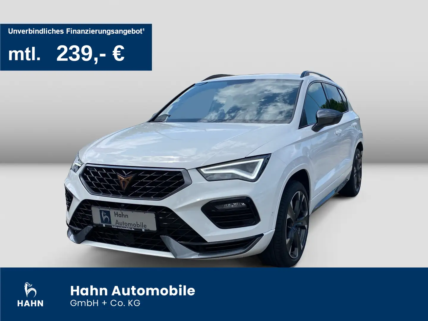 CUPRA Ateca 2.0 TSI VZ 4Drive DSG LED Navi GRA CAM Weiß - 1