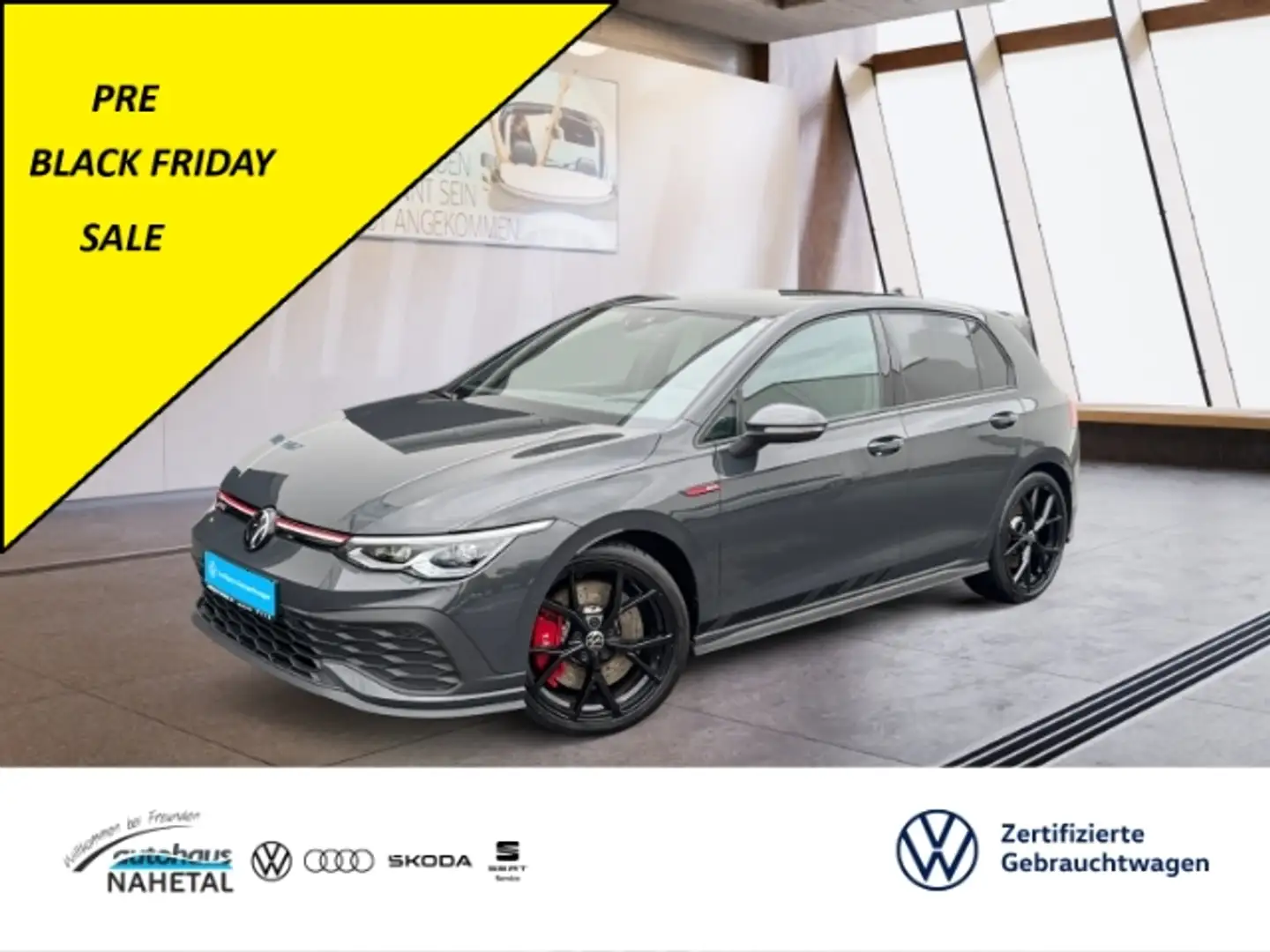 Volkswagen Golf GTI Clubsport 2.0TSI DSG LED+ NAVI 19'' DCC HEAD-UP HA Grau - 1