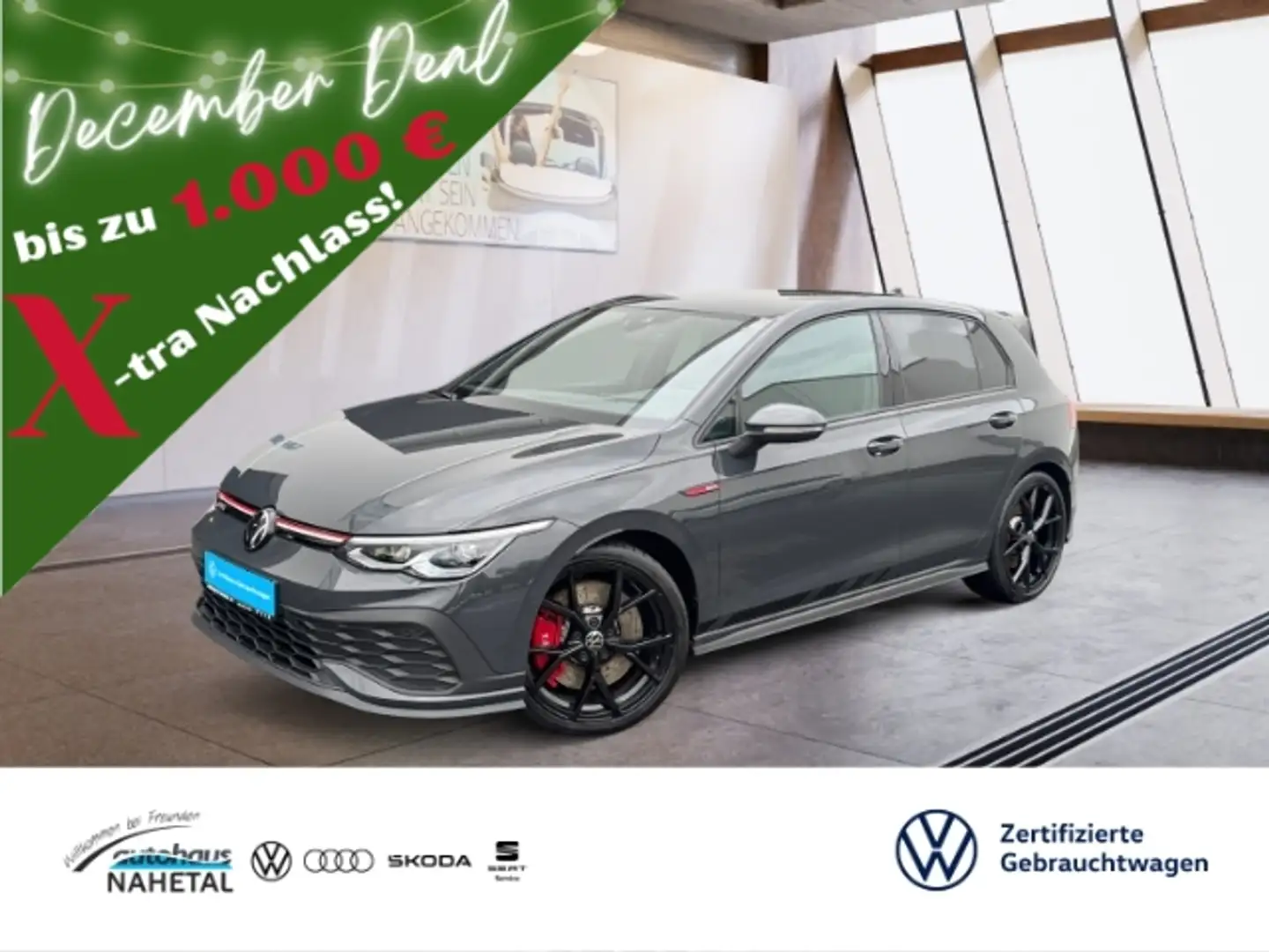 Volkswagen Golf GTI Clubsport 2.0TSI DSG LED+ NAVI 19'' DCC HEAD-UP HA Gri - 1