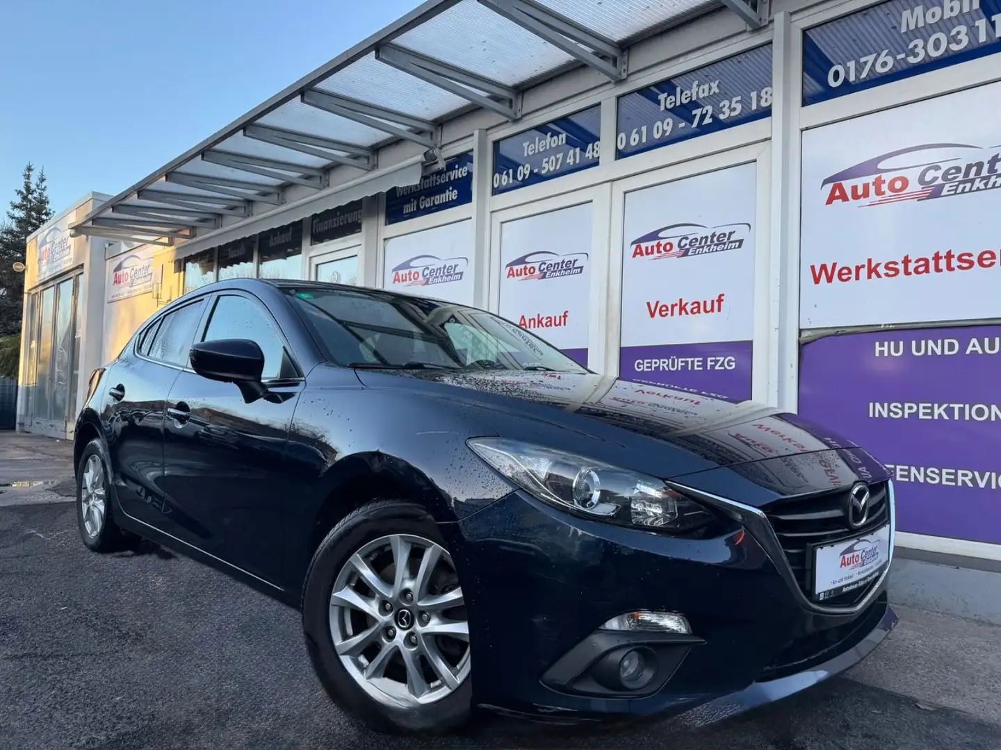 Mazda 3 Lim. Center-Line #Aut.#*Euro6*Navi*PDC*MFL* Blau - 1