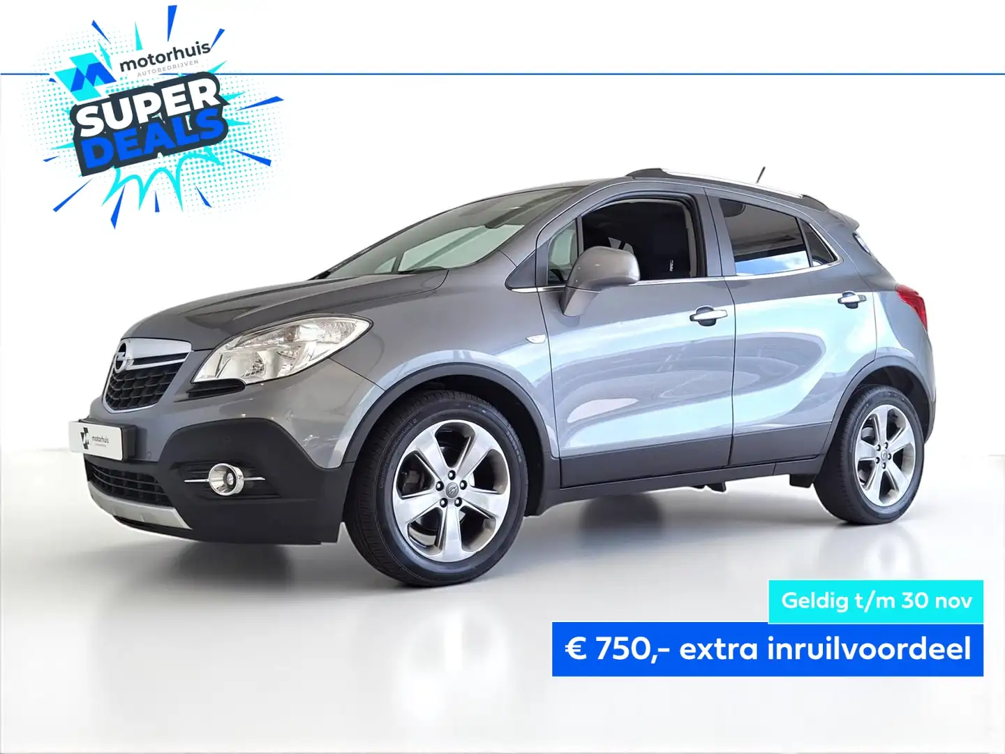Opel Mokka 1.4 Turbo 140PK Start/Stop Cosmo NAVI TREKHAAK CAM Gris - 1