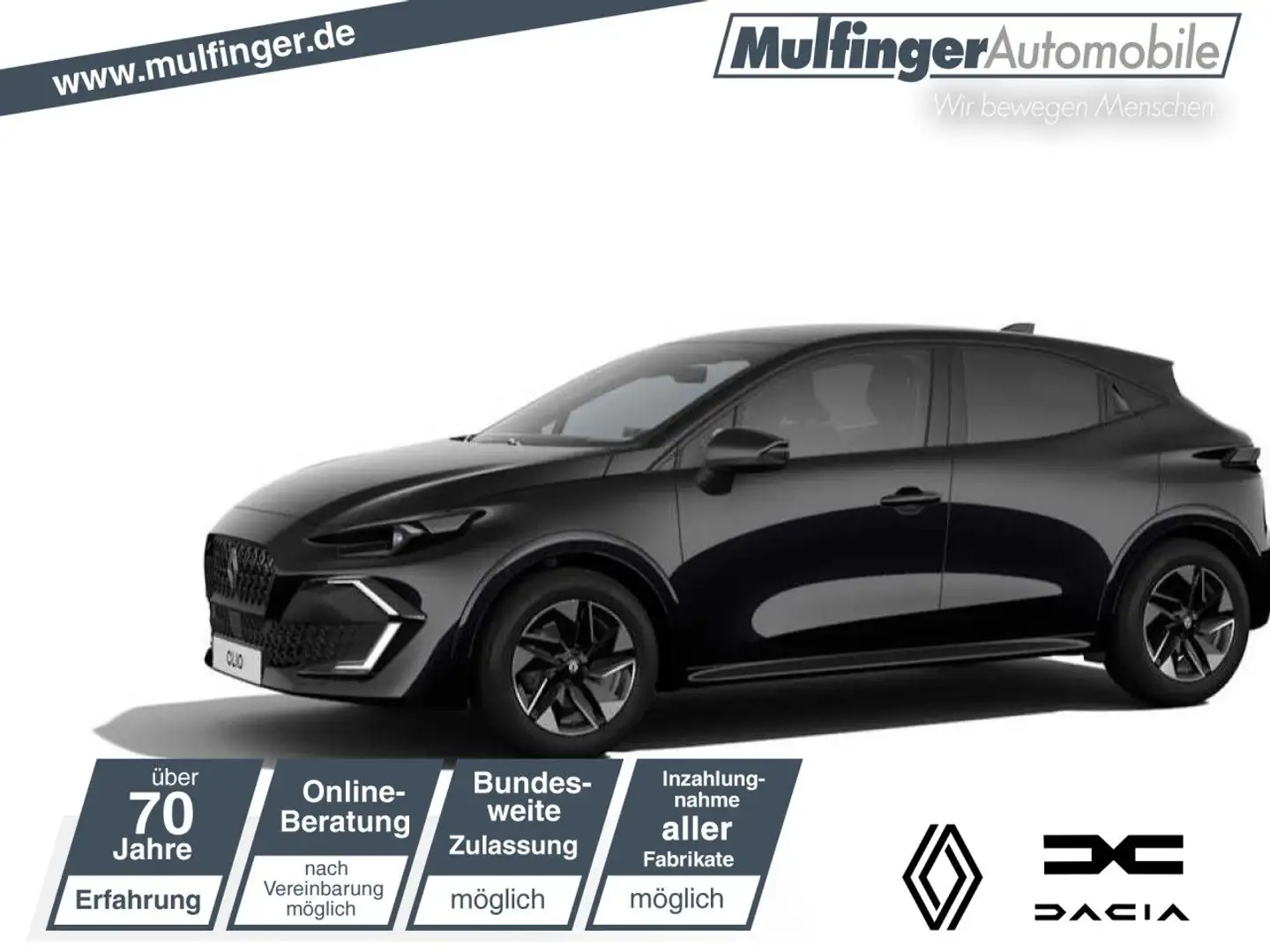 Renault Clio Techno TCe 115 SHZ KLIMAAUT. KAMERA NAVI LED Nero - 1