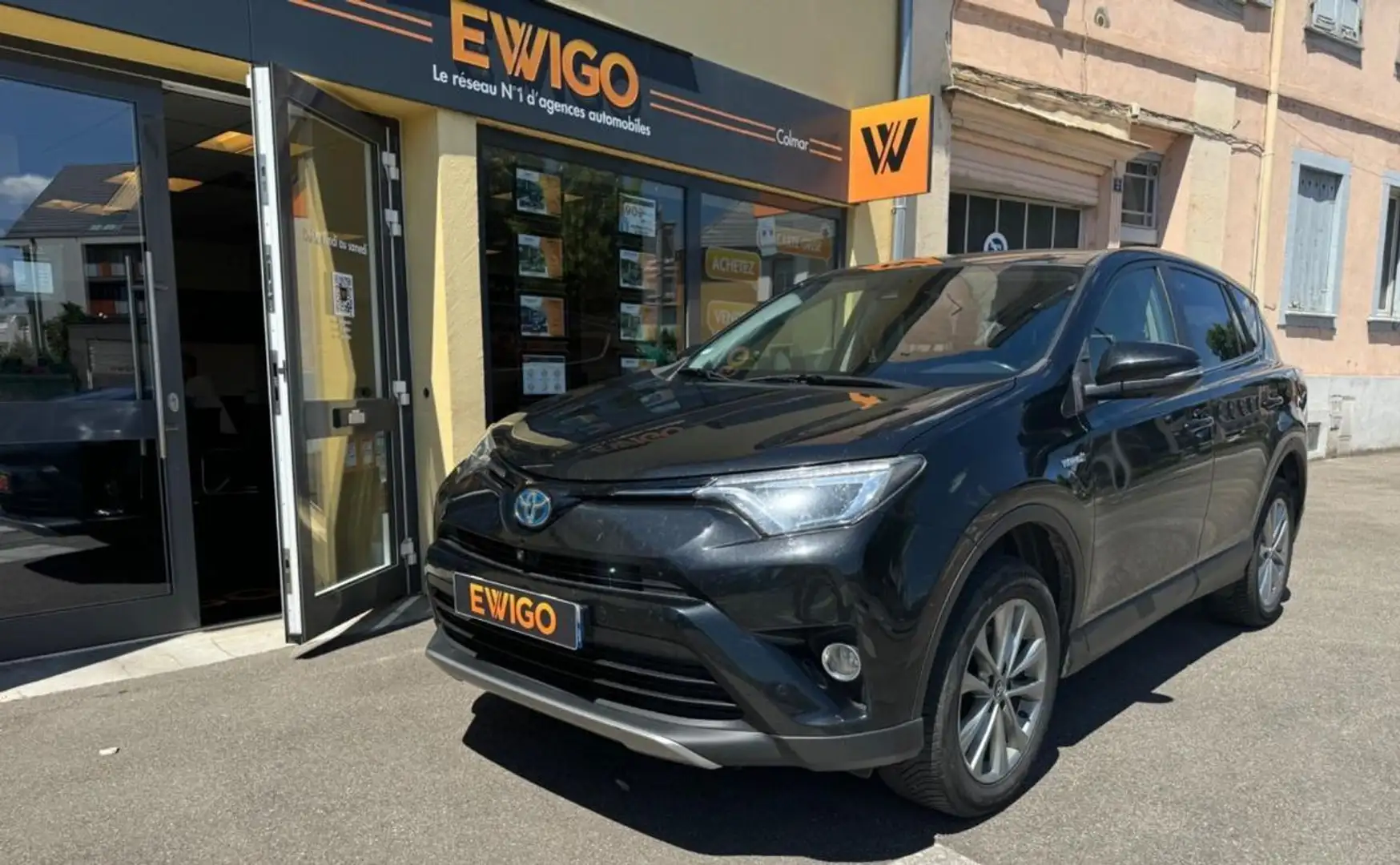 Toyota RAV 4 2.5 197H 155 HYBRID LOUNGE FULL-HYBRID BX4 CVT BVA Noir - 1