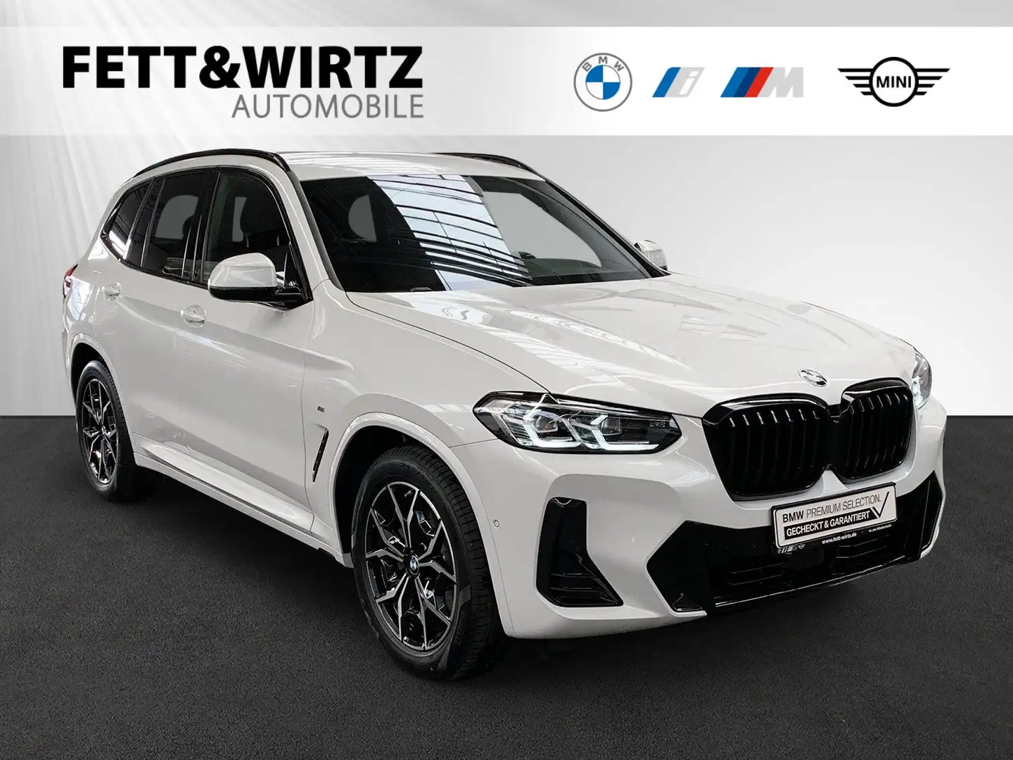 BMW X3 xDrive20d M Sport|Stop&Go|DrivingAss.|HiFi Blanc - 1