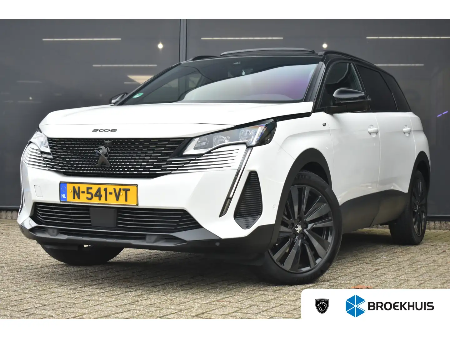 Peugeot 5008 1.6 PureTech GT Pack Business 180pk | Schuif/Kante Bianco - 1