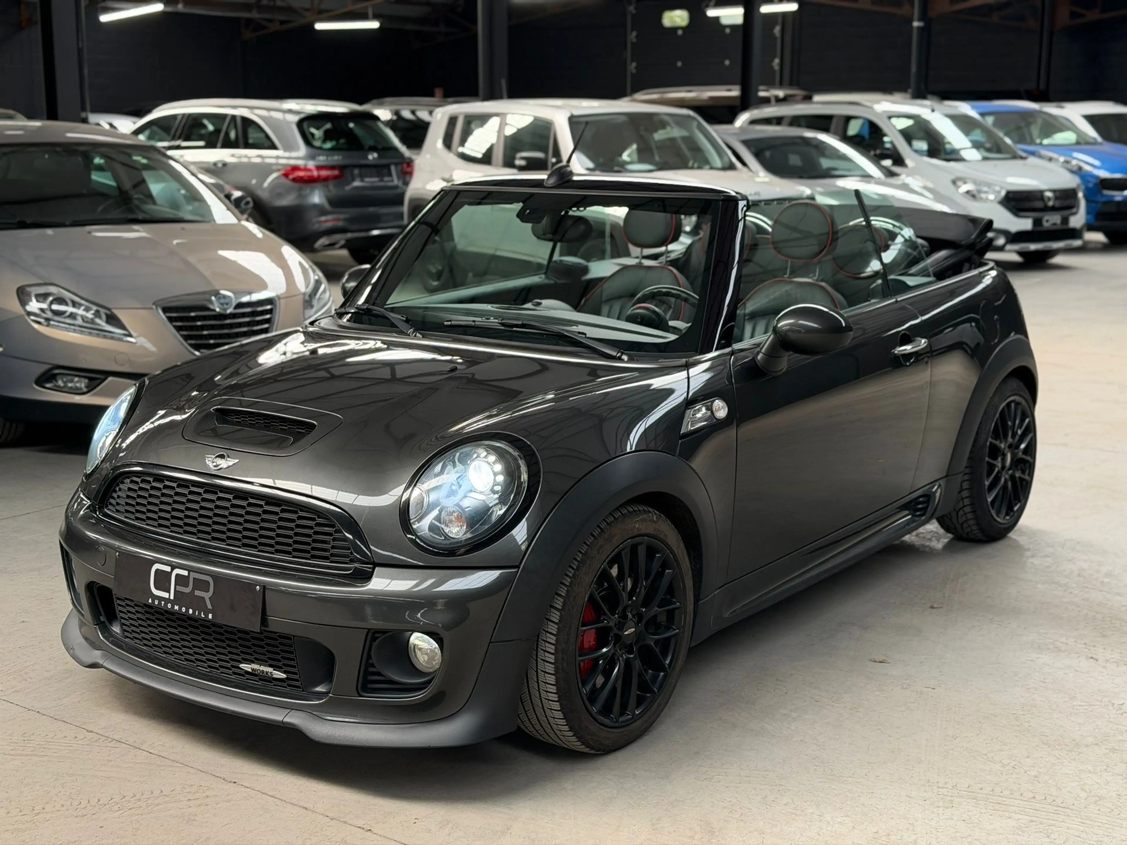 MINI John Cooper Works Cabrio i * JCW * HARMAN KARDON * XENON * CUIR * SIEGE CH