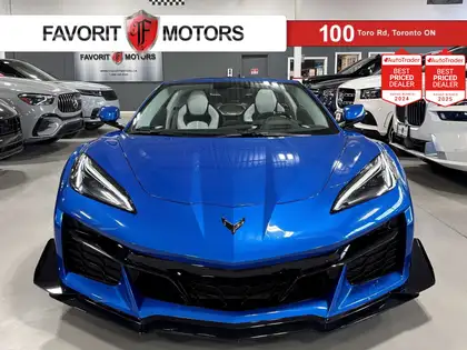 Blue 2024 Chevrolet Corvette Coupe Rear-Wheel Drive 8-Speed Automatic
