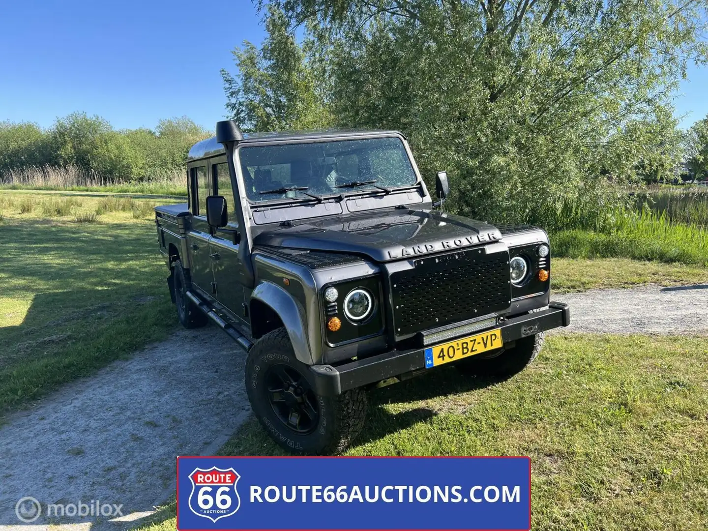 Land Rover Defender 130 2006 | Route 66 Auctions Zwart - 1