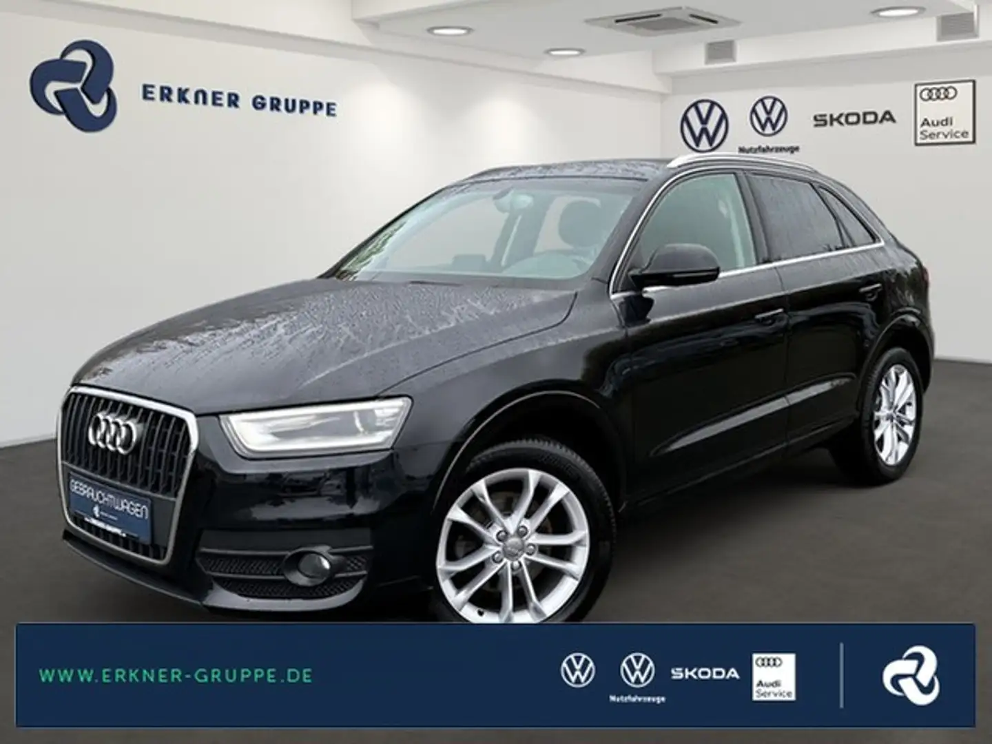 Audi Q3 2.0 TDI BI-XENON+NAVI+TEMPOMAT+++ Noir - 1