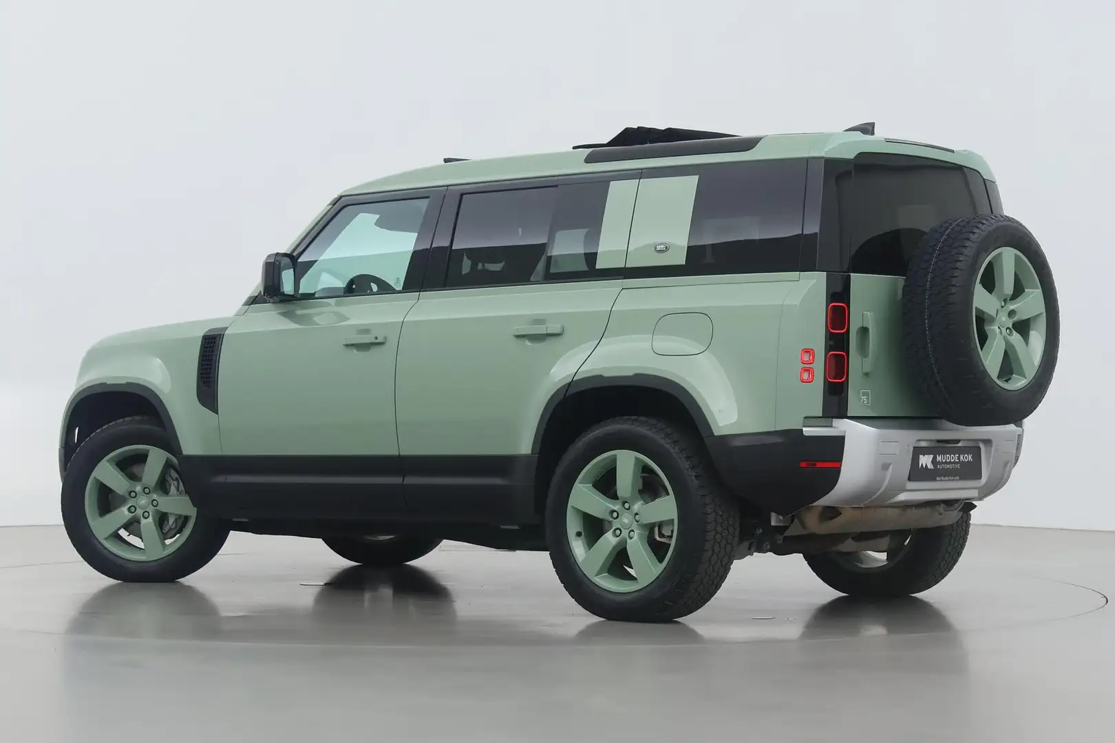 Land Rover Defender P400e 110 75th Edition | ACC | Canvas-Vouwdak | Lu Groen - 2