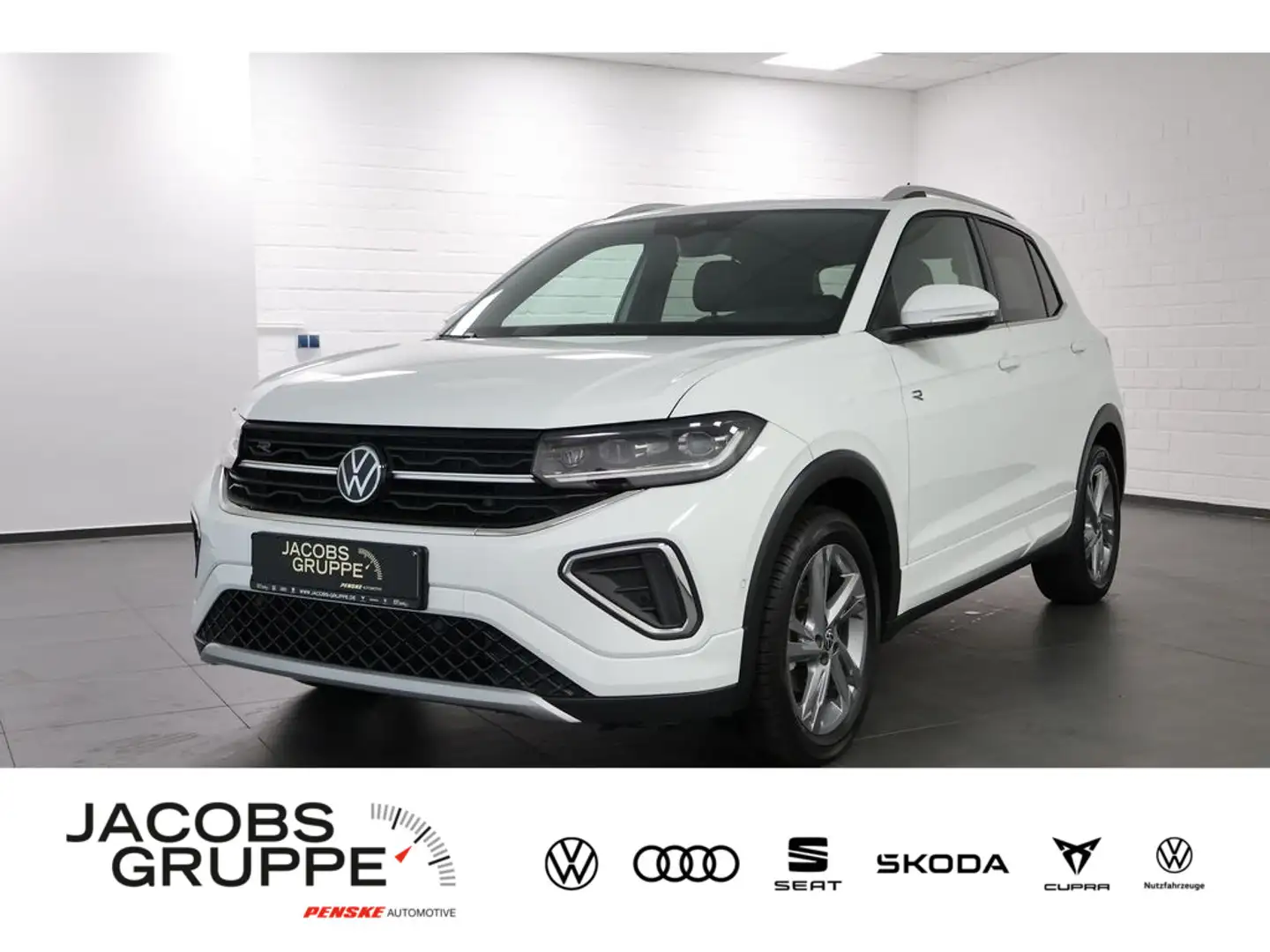 Volkswagen T-Cross 1.0 TSI R-Line DSG,Navi,Matrix,ACC Wit - 1