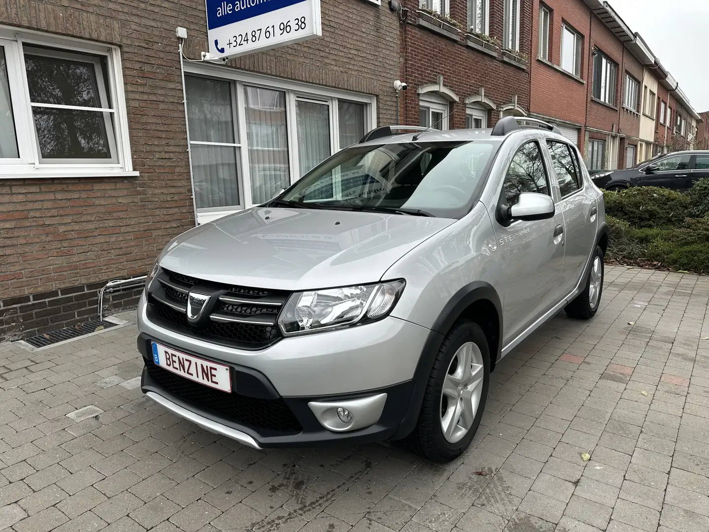 Dacia Sandero Stepway 0,9Tce! Nieuwstaat*AC*Navi* Garantie! Argent - 1