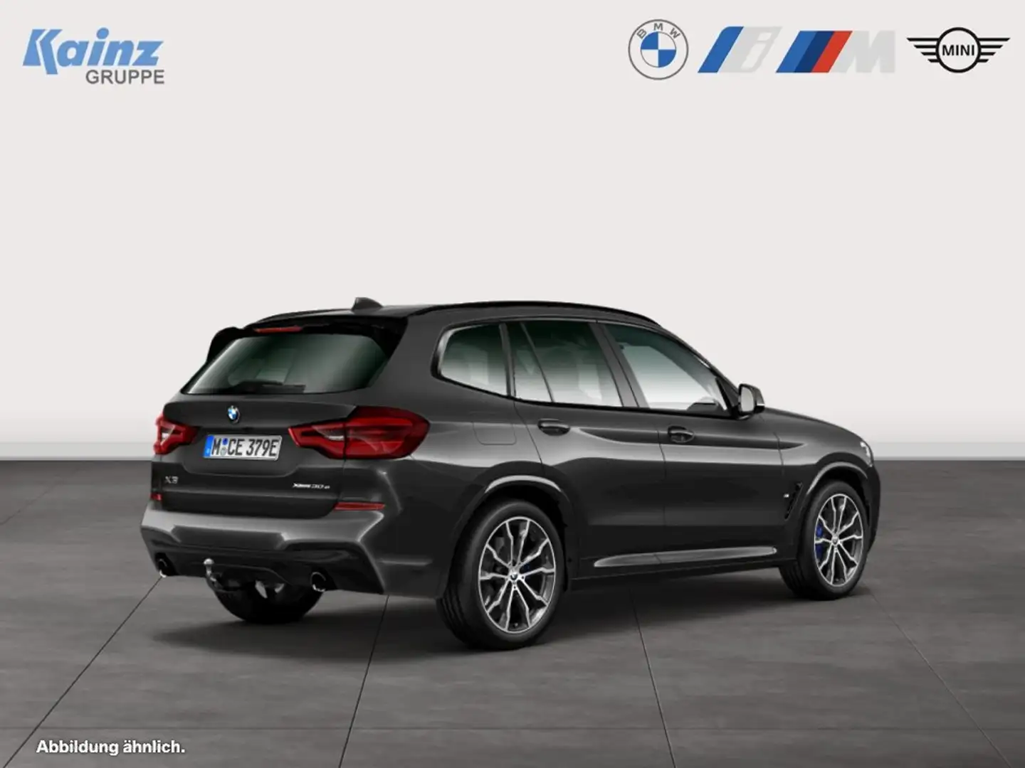 BMW X3 xDrive30e M Sport/AHK/Panorama Grau - 2