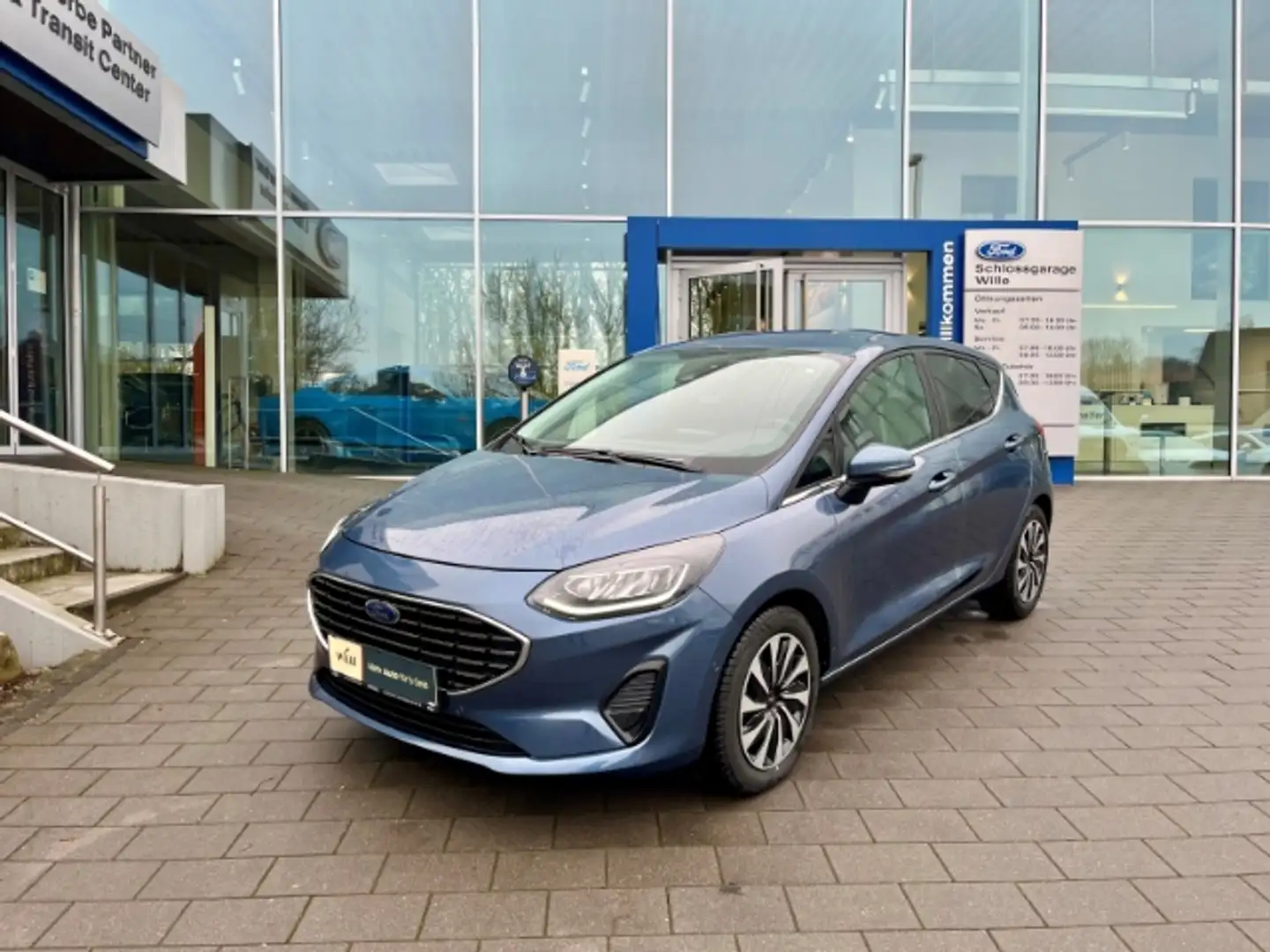 Ford Fiesta Titanium 1.0 EcoBoost EU6d Azul - 2
