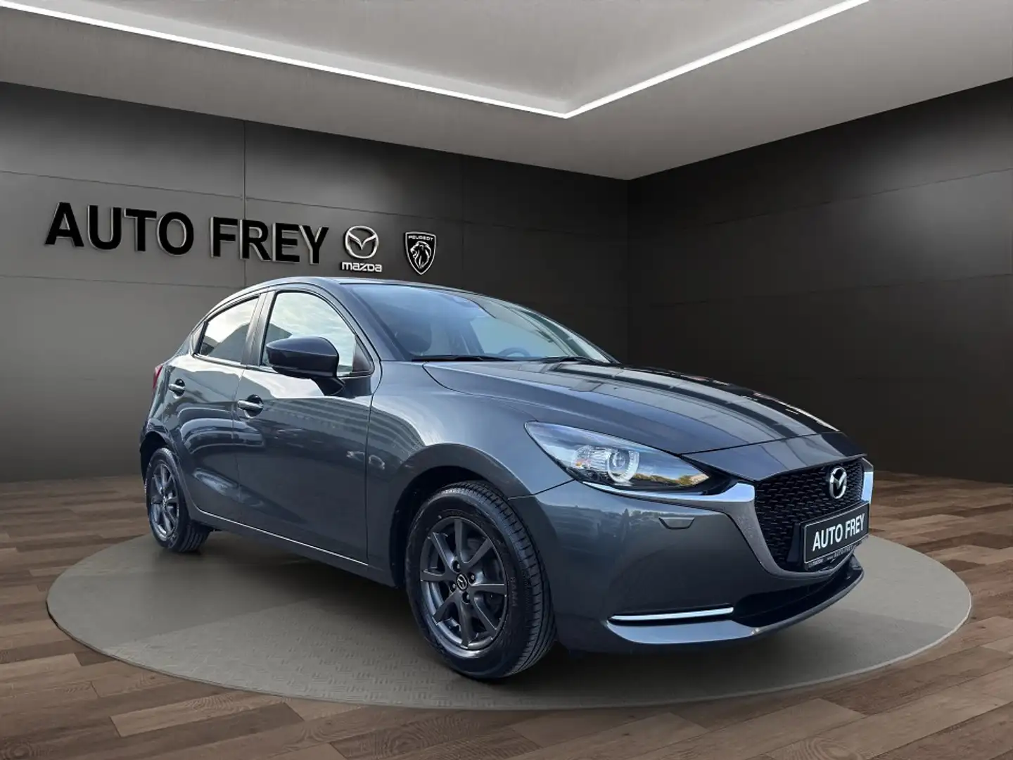 Mazda 2 90PS Sports-Line ACAA+KAMERA+KLIMA+MATRIX-LED+NAVI Grijs - 1