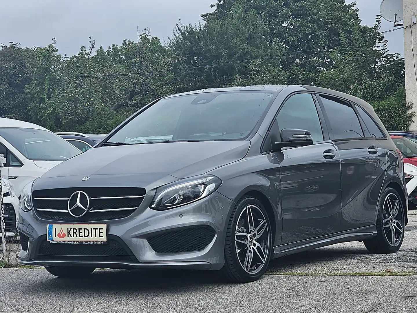 Mercedes-Benz B 200 CDI d AMG Line Aut. 1-Hand Pickerl+Service-NEU ... Grau - 2