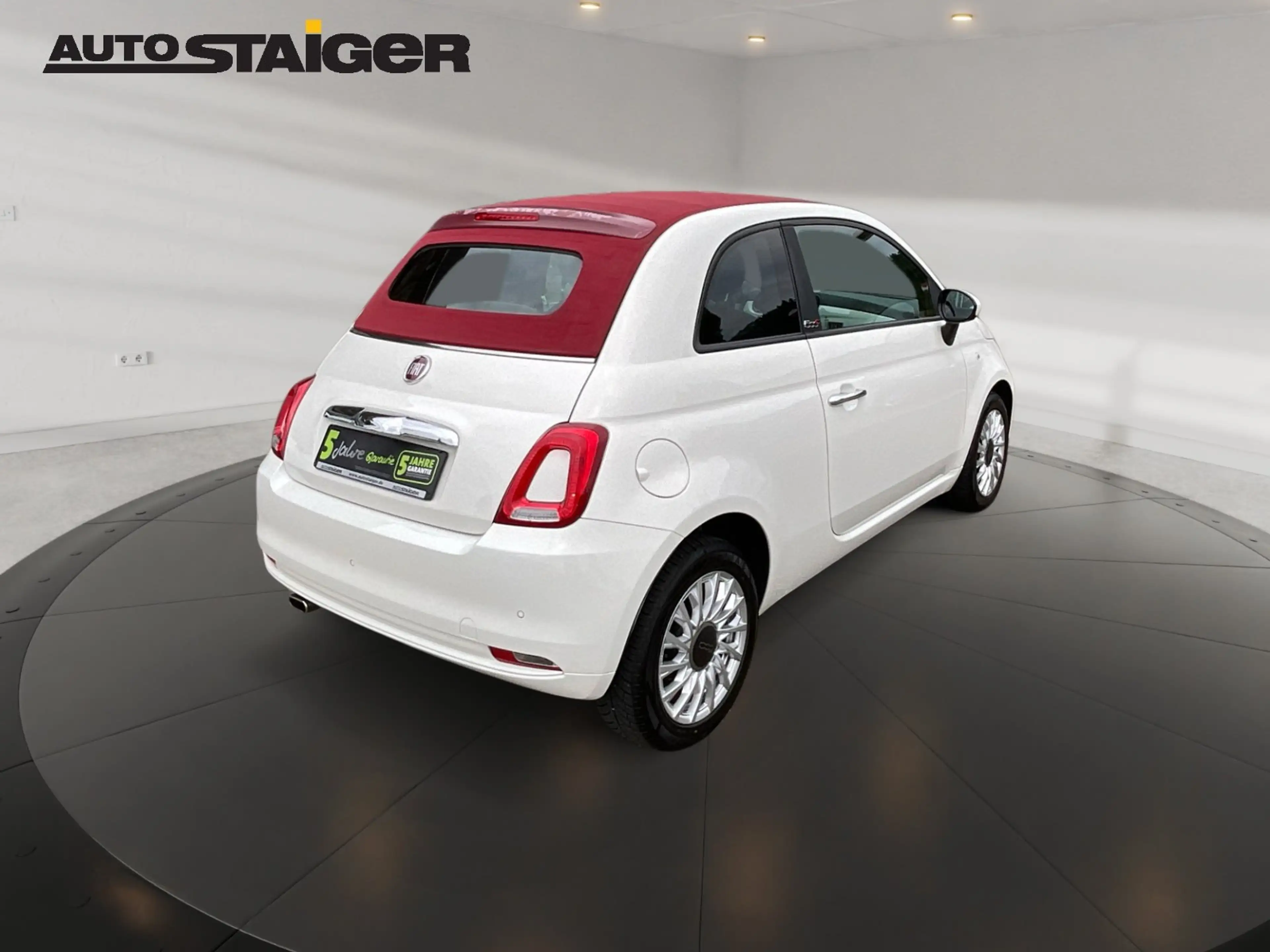 Fiat 500C 500 Cabrio 1.2 8V S&S Lounge Pano+SD+LM+PDC+AUT — photo 7