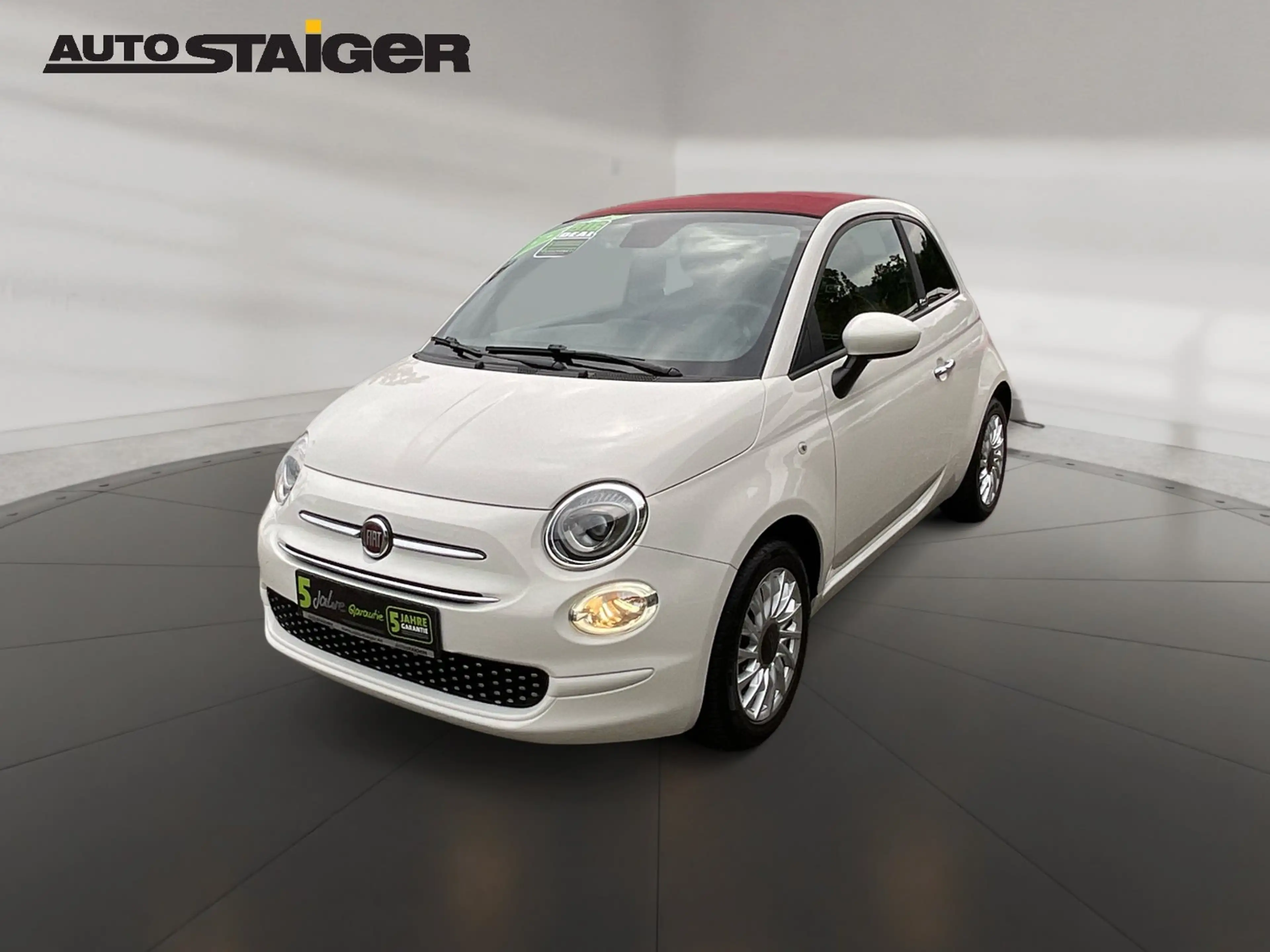 Fiat 500C 500 Cabrio 1.2 8V S&S Lounge Pano+SD+LM+PDC+AUT — photo 2