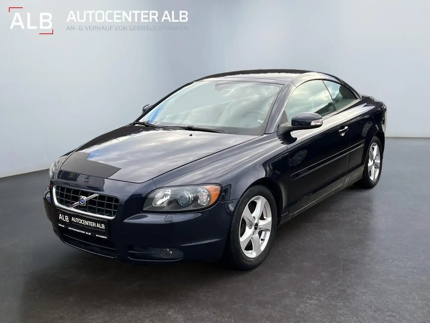 Volvo C70 Cabriolet/TEMPOMAT/XENON/NAVI/ Bleu - 1