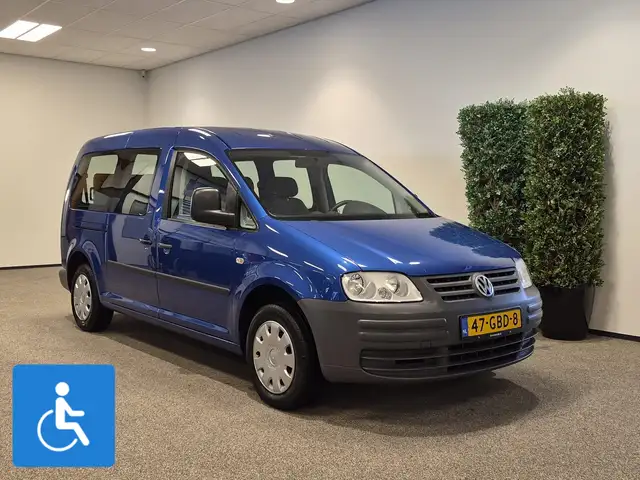 Volkswagen Caddy Maxi Rolstoelauto 5+1 85cm breed / 150cm lang
