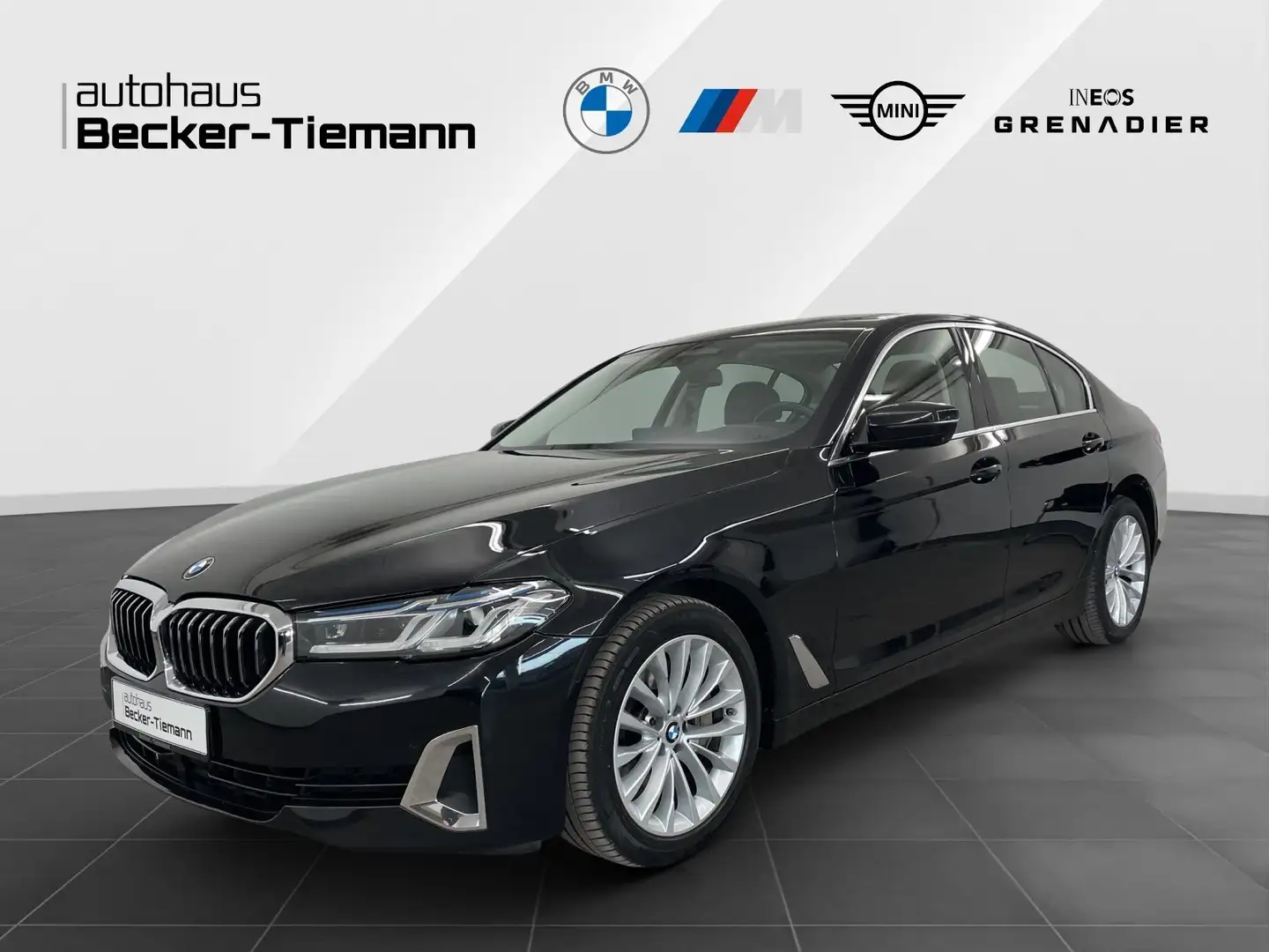 BMW 530 d Limousine,A,Navi,Komfortzugang,Laserlicht,HuD,Hi Schwarz - 1