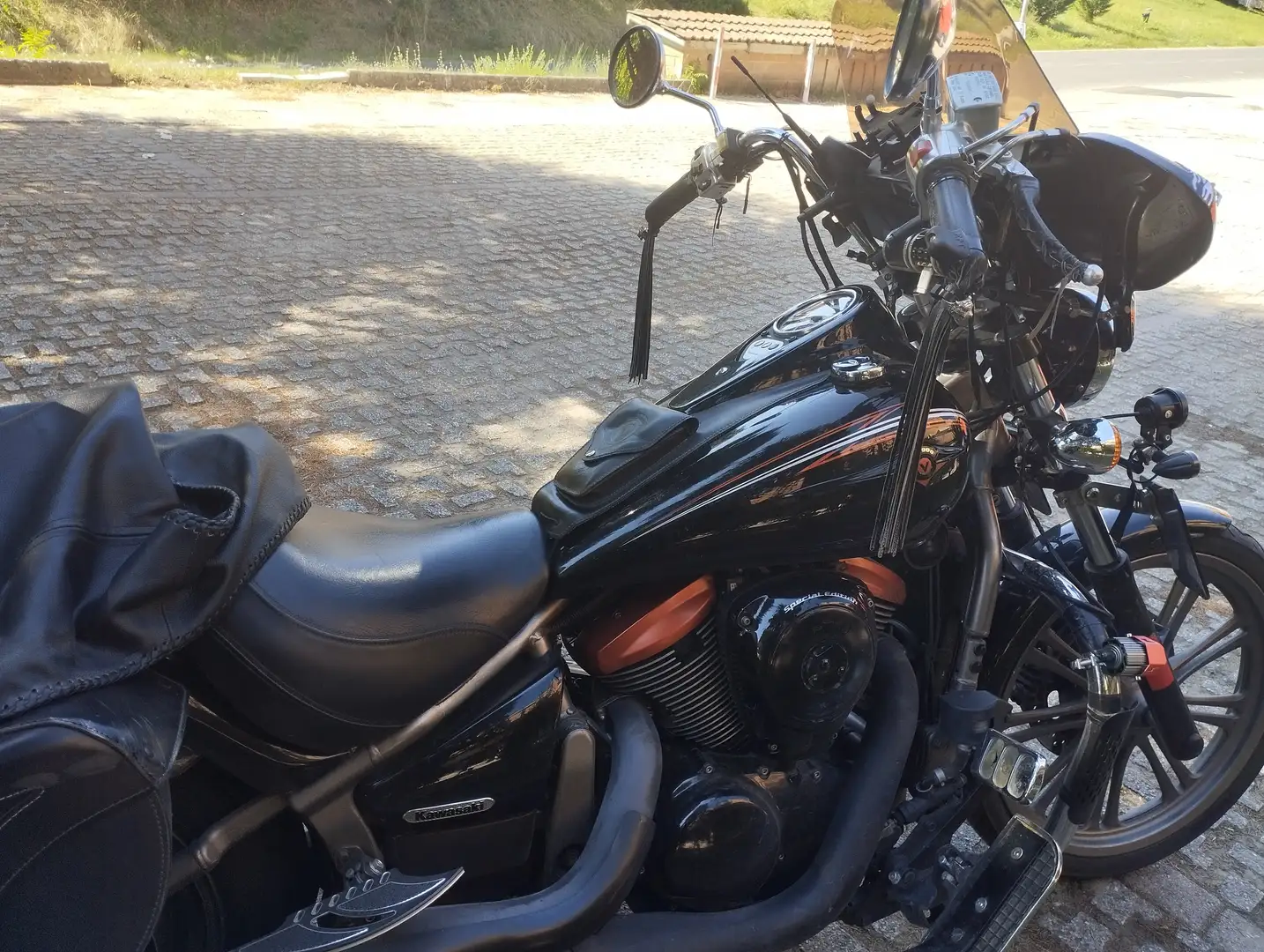 Kawasaki VN 900 Custom special edition Noir - 1