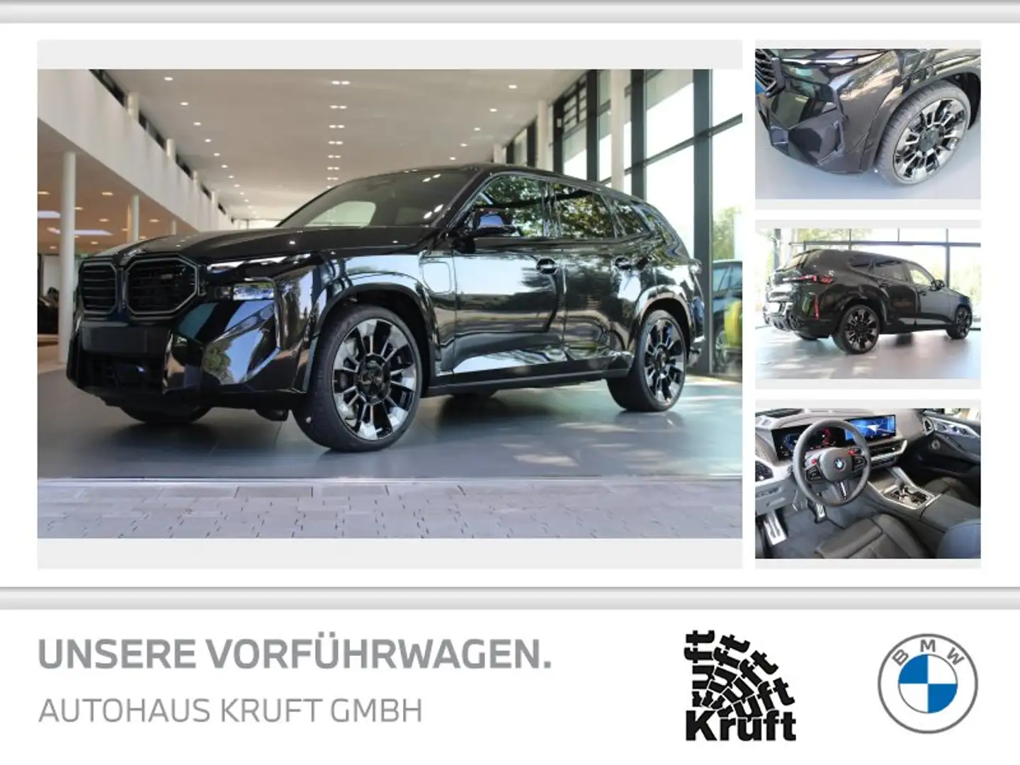 BMW XM SOFORT VERFÜGBAR!+AHK+MDRIVERS+DrivAssProf+ Noir - 1