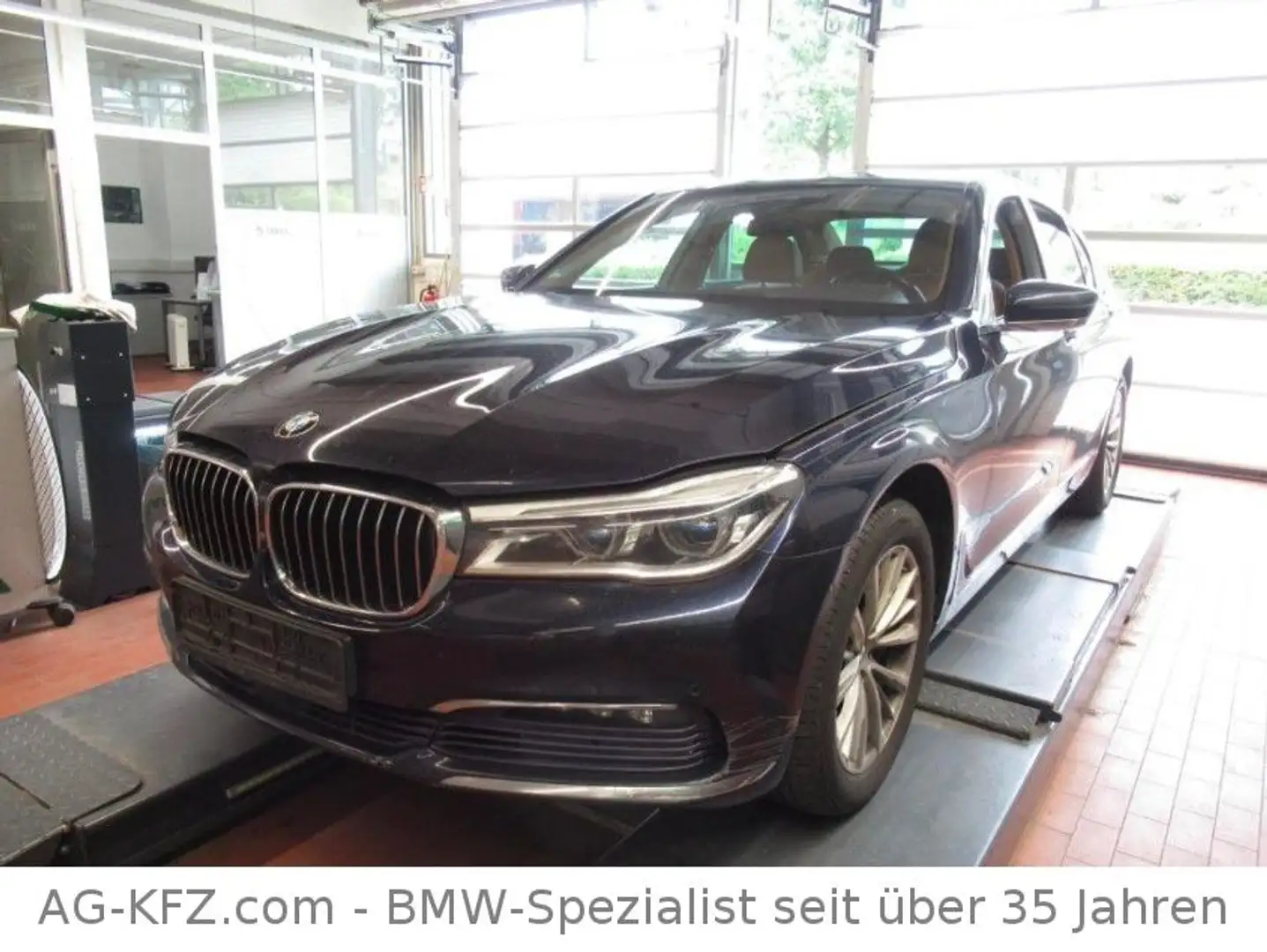 BMW 740 d xDrive/F-Parken/LASER/SOFT/HUD/360CAM/2.Hd Albastru - 1