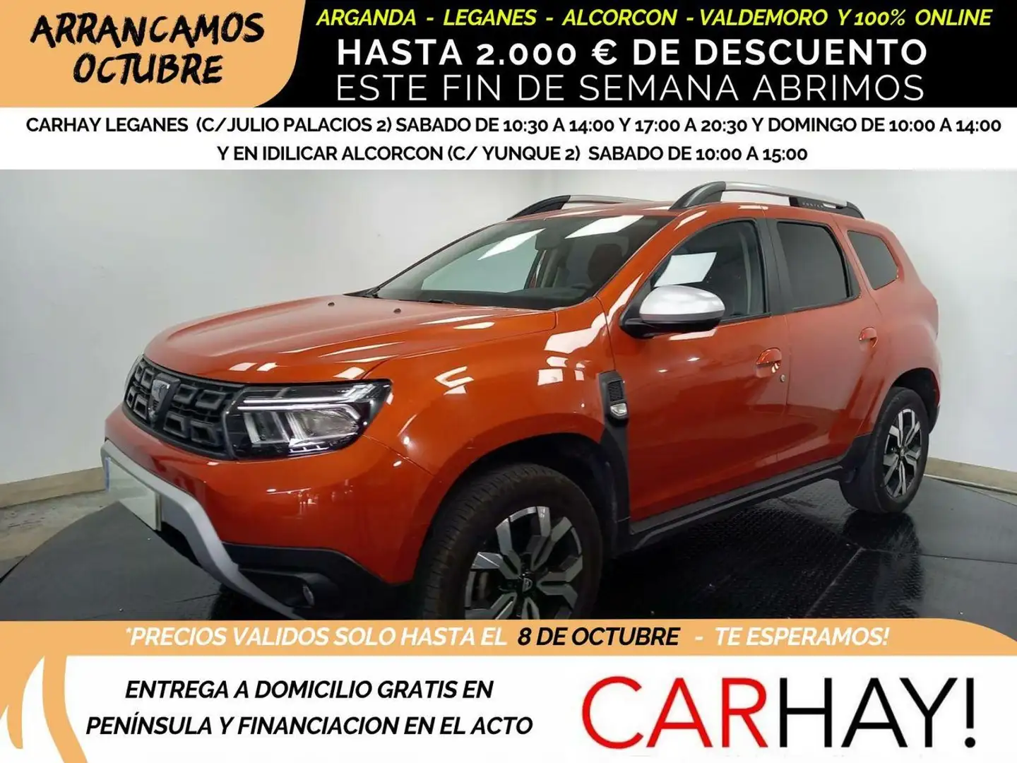 Dacia Duster PRESTIGE TCE GLP Oranje - 1