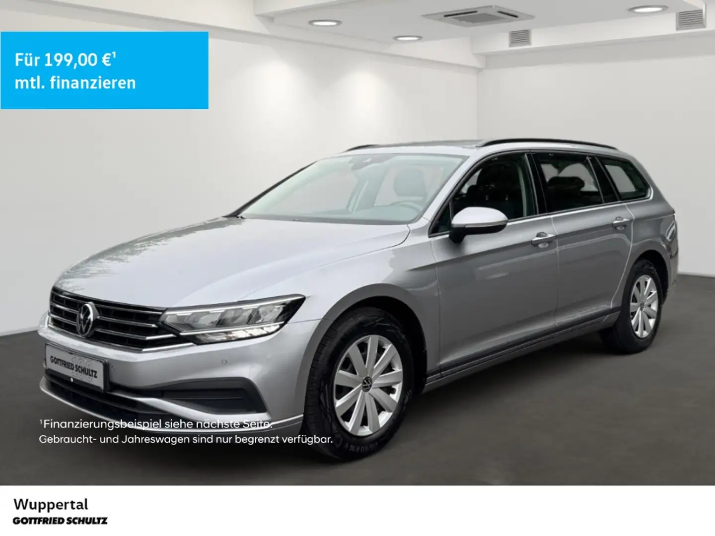 Volkswagen Passat Variant 2.0 TDI NAVI KAM LED SHZ PDC ZV Zilver - 1