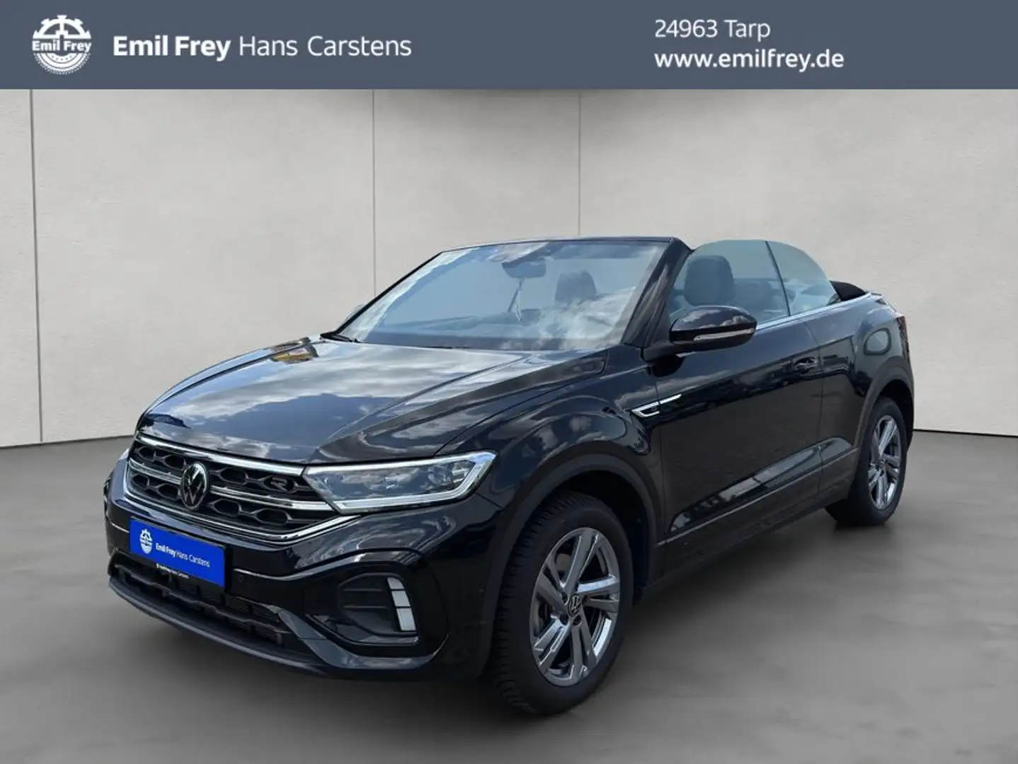 Volkswagen T-Roc Cabriolet 1.5 TSI DSG R-Line GJR KAMERA LED Schwarz - 1