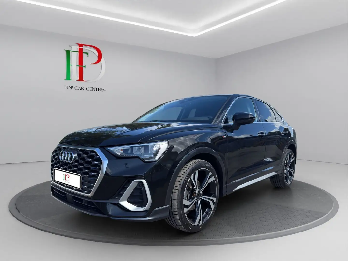 Audi Q3 Q3 SPORTBACK 35 TDI S tronic S line edition Noir - 1