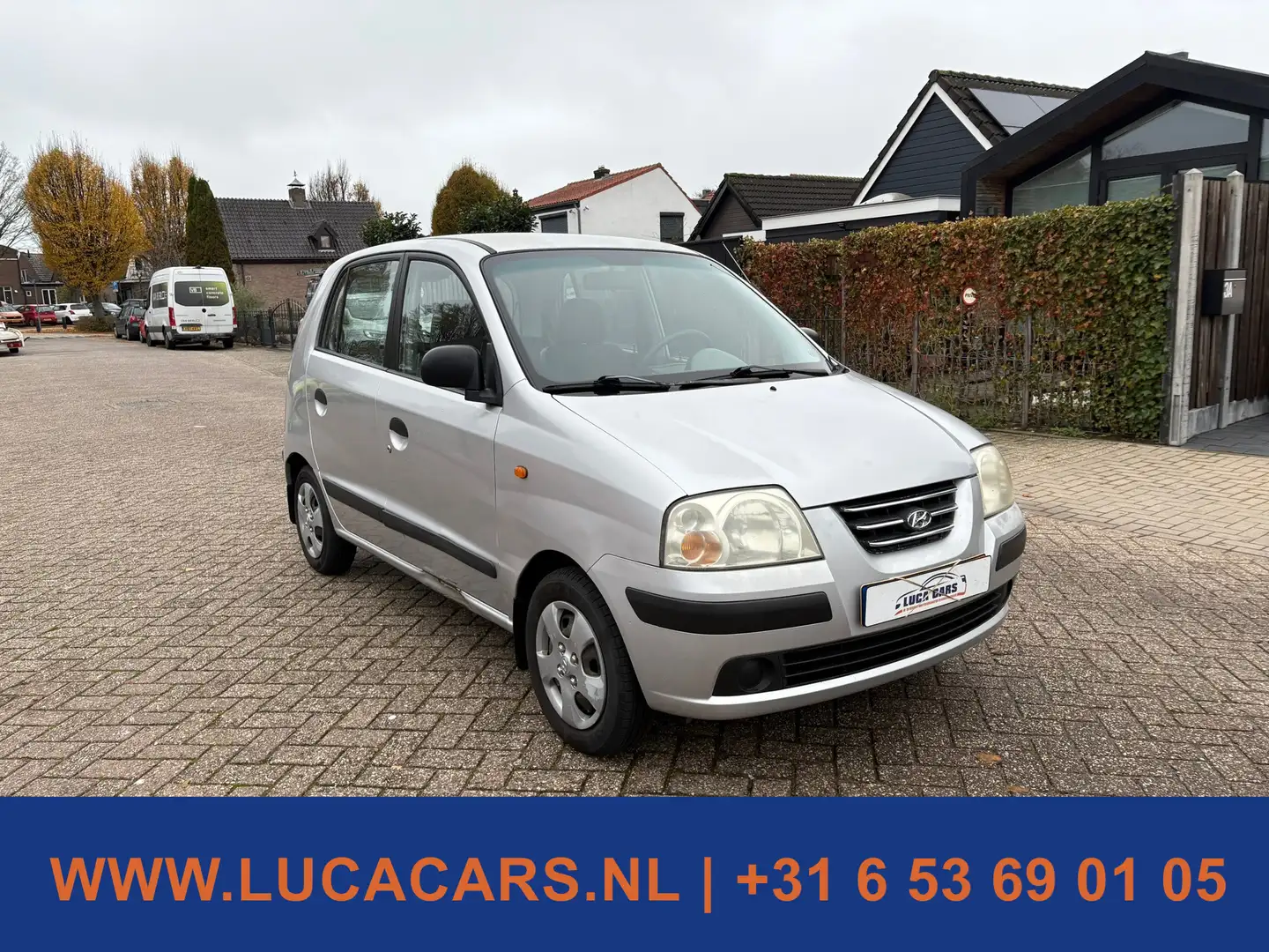 Hyundai Atos 1.1i Active Prime 2X SLEUTEL + BOEKJES! NAP! Grijs - 2