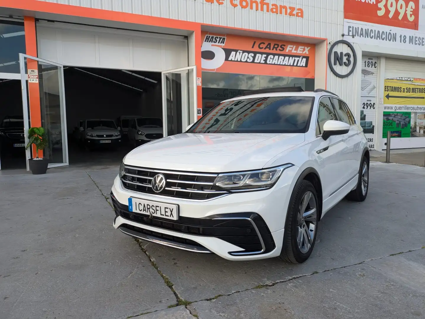 Volkswagen Tiguan 2.0TDI R-Line DSG 110kW Blanc - 2